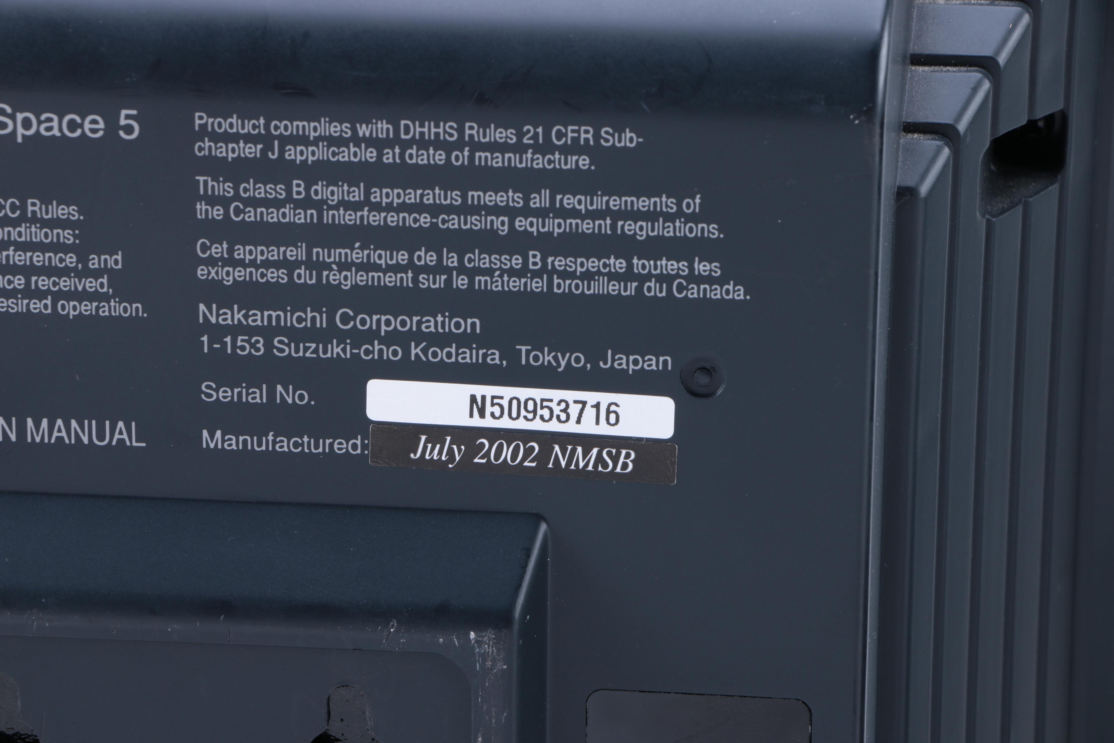 Nakamichi CD Player/Music Bank