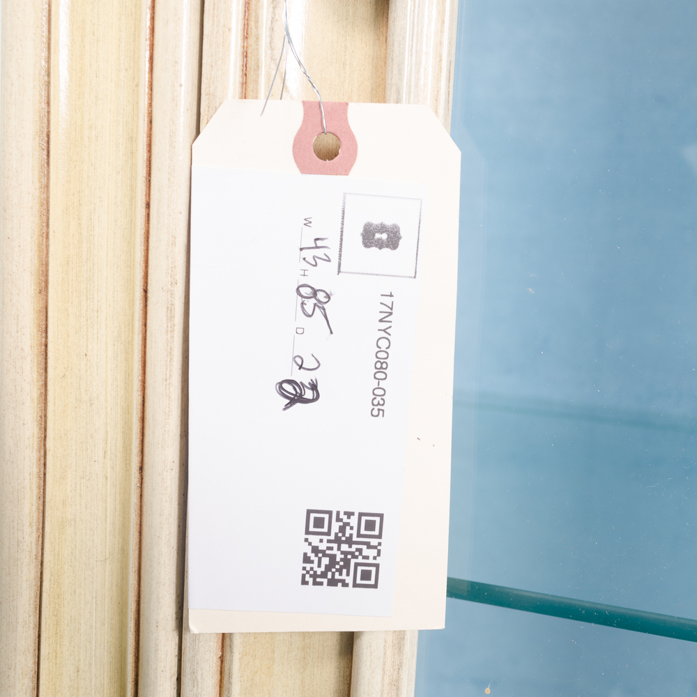 Louis XV Style Carved and Painted Curio Cabinet