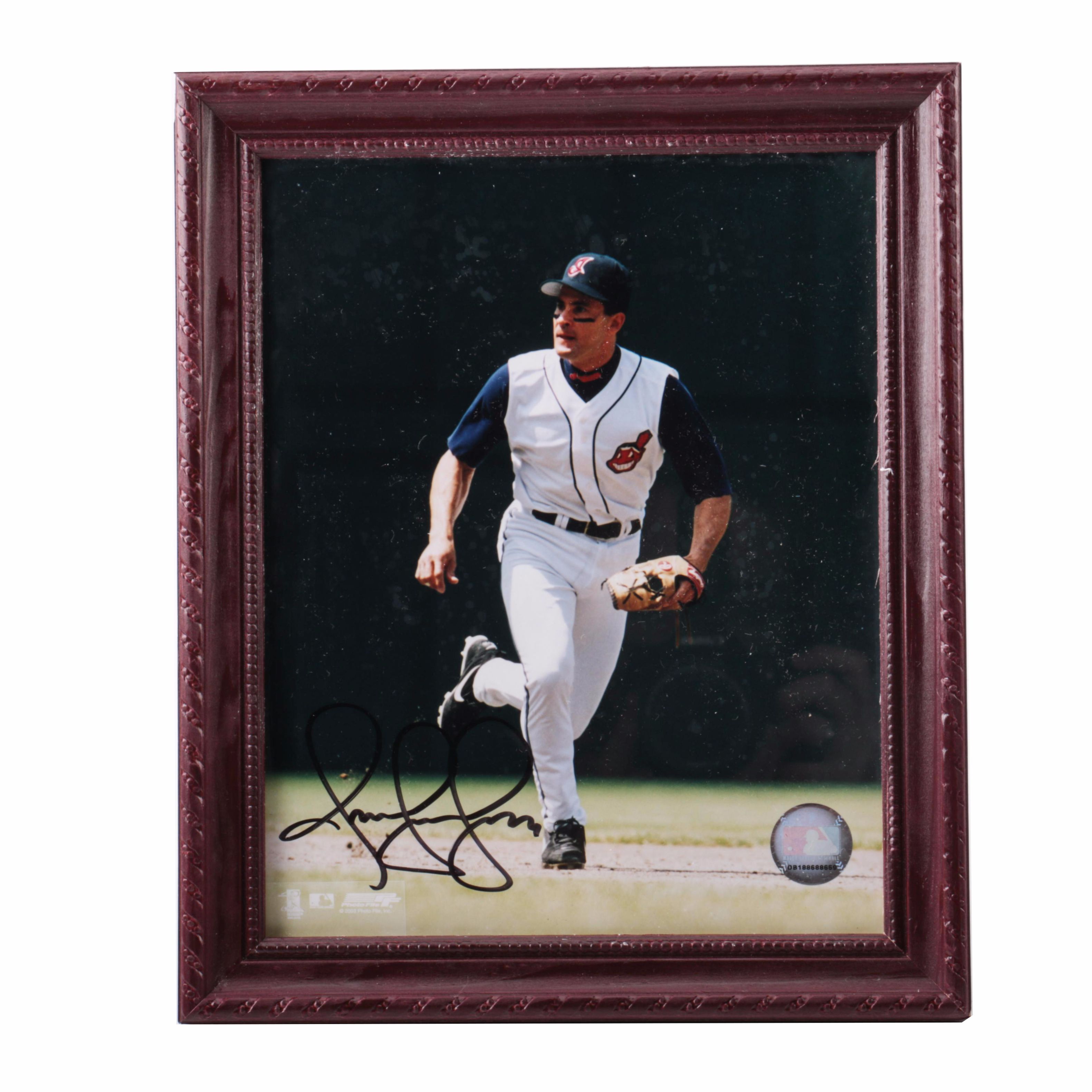 Omar Vizquel Signed Photograph
