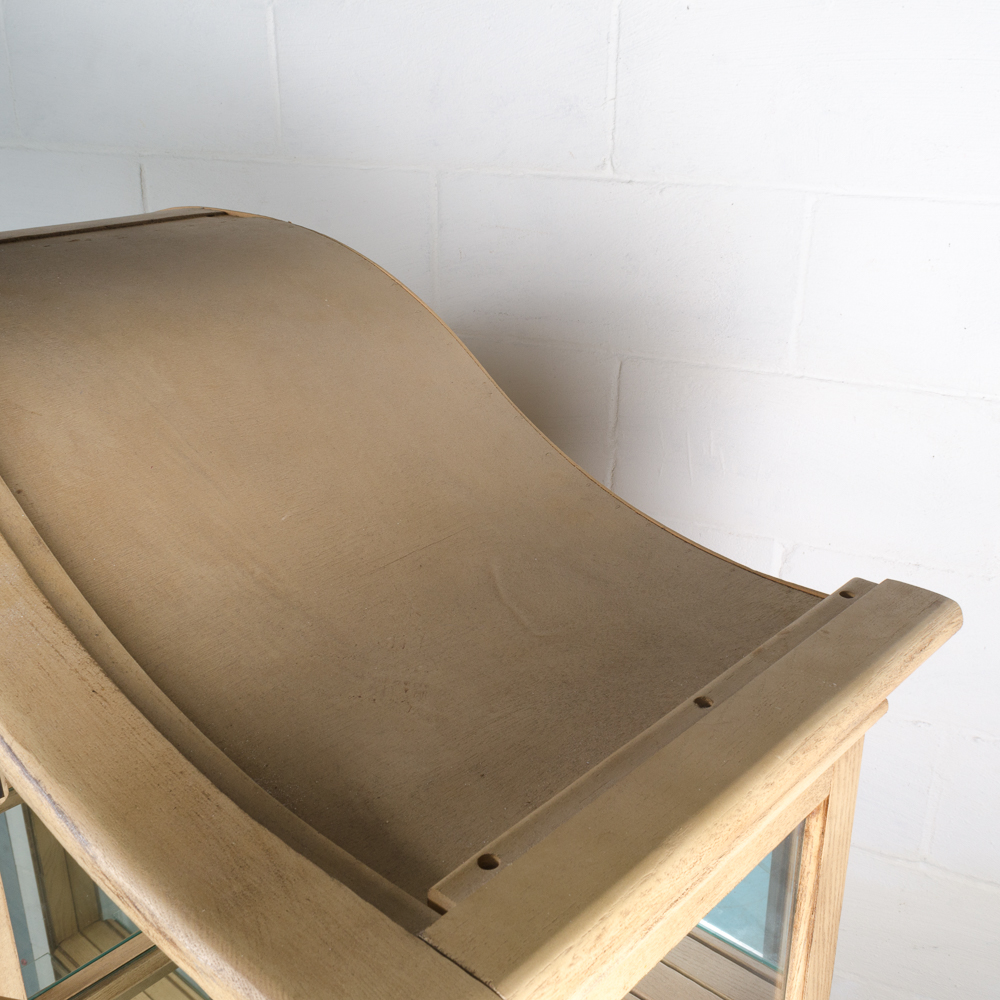 Contemporary Queen Anne Style China Cabinet