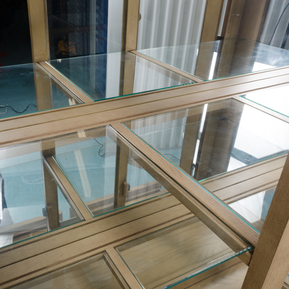 Contemporary Queen Anne Style China Cabinet