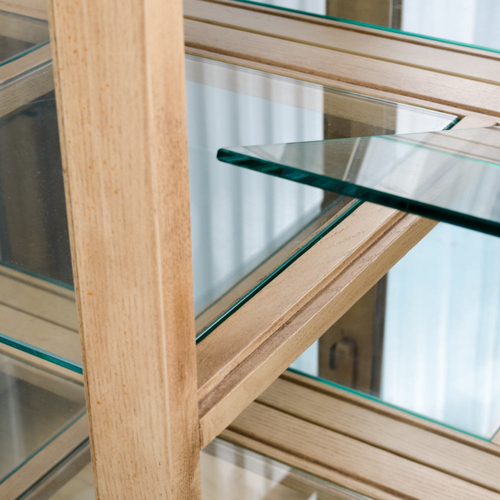 Contemporary Queen Anne Style China Cabinet