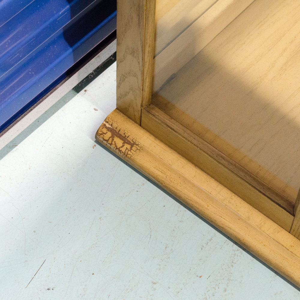 Contemporary Queen Anne Style China Cabinet