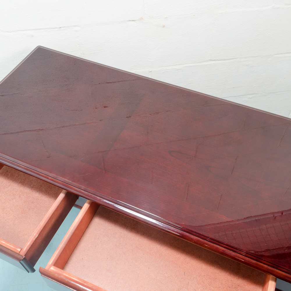 Chippendale Style Cherry Console Table