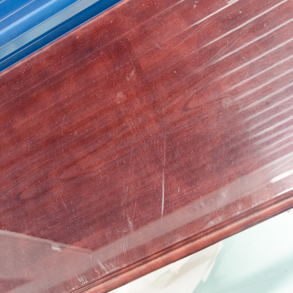 Chippendale Style Cherry Console Table