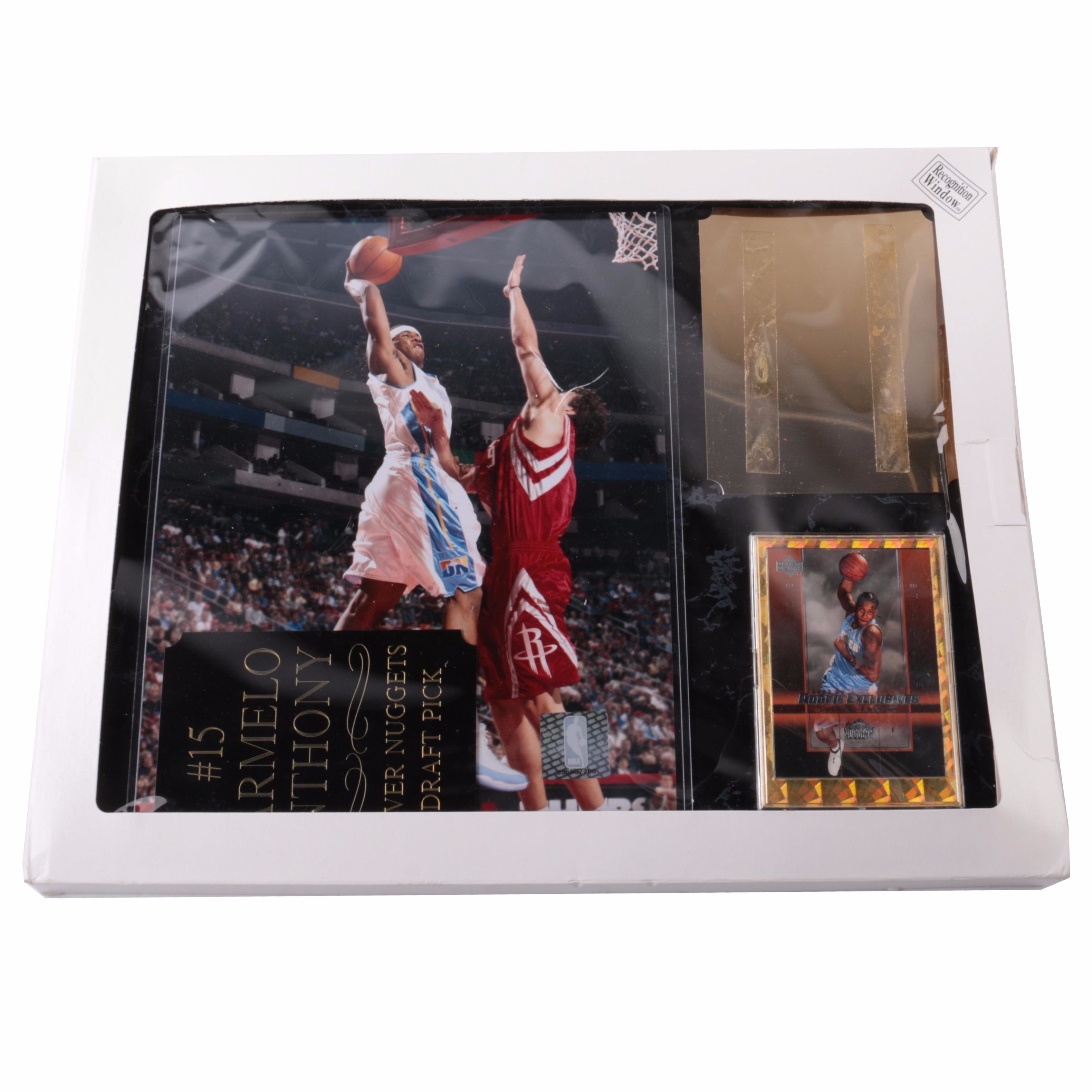 Carmelo Anthony Photograph and Trading Card
