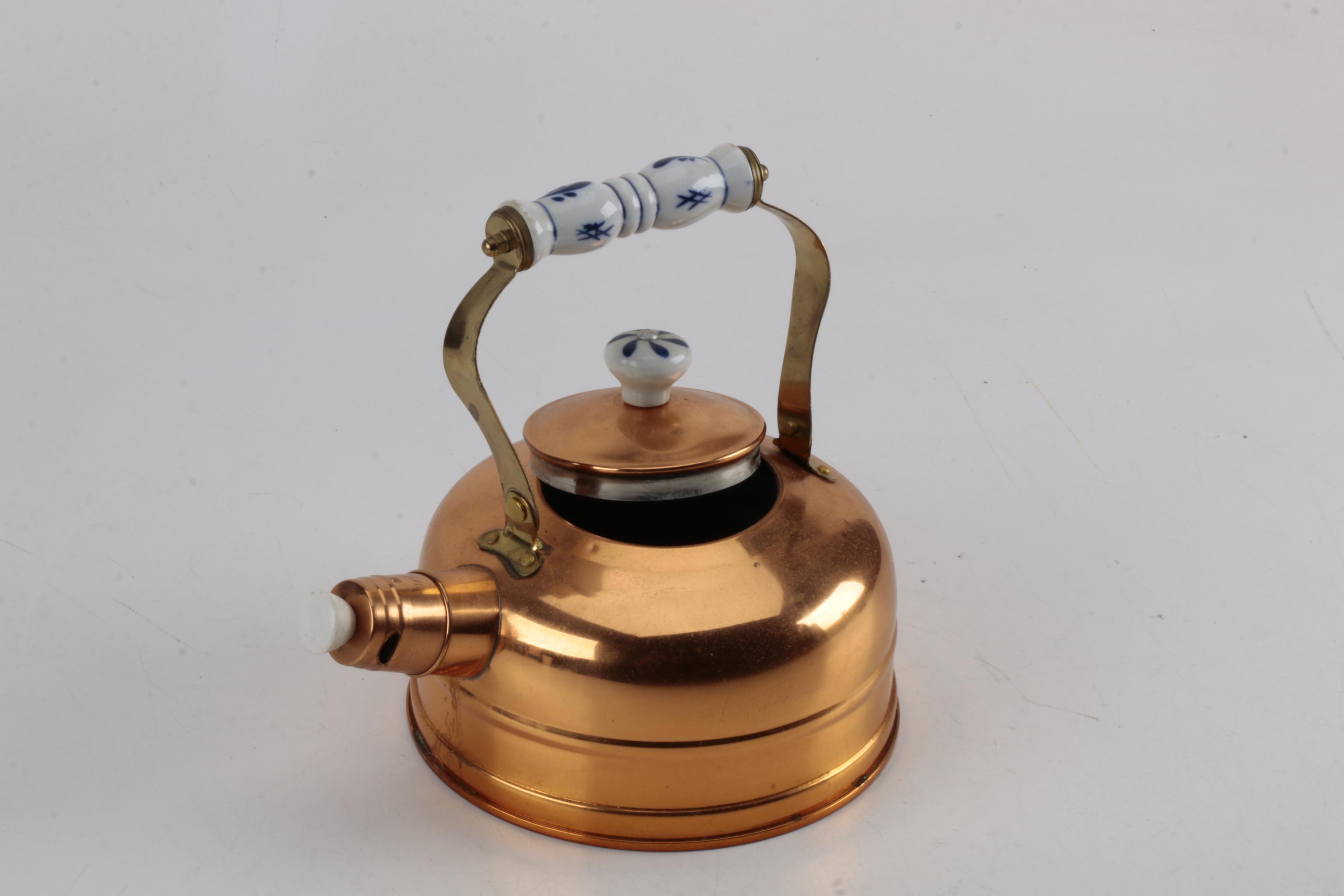 Copper Teapot and Coal Bucket