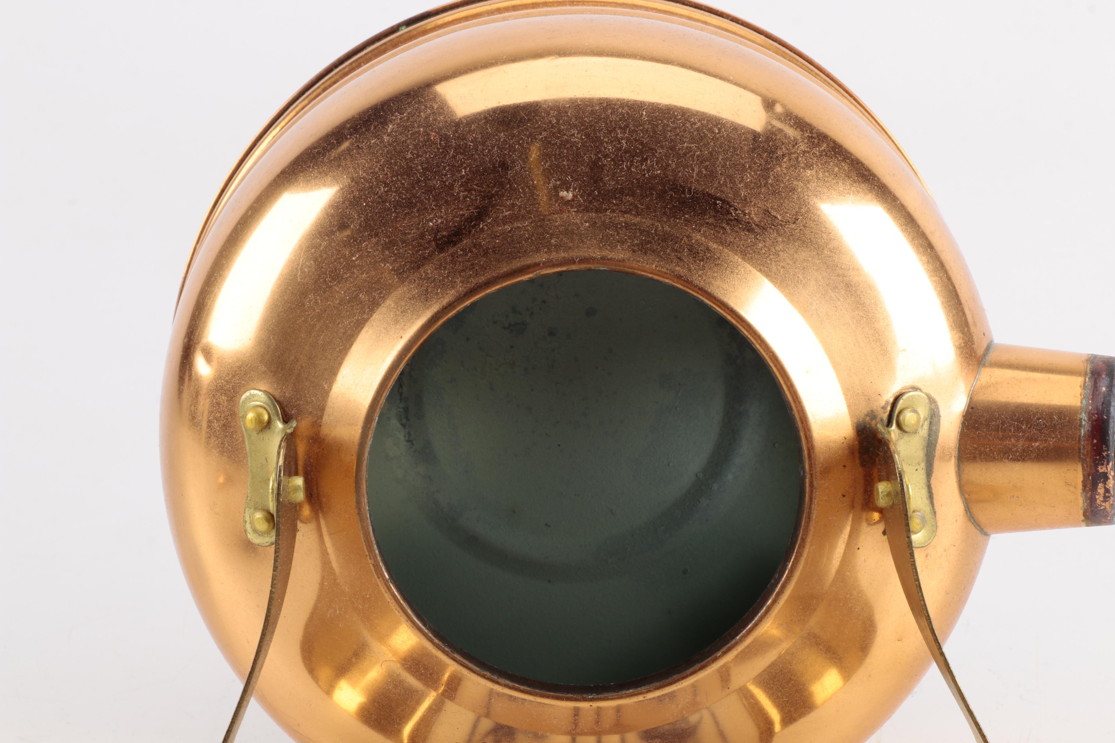 Copper Teapot and Coal Bucket