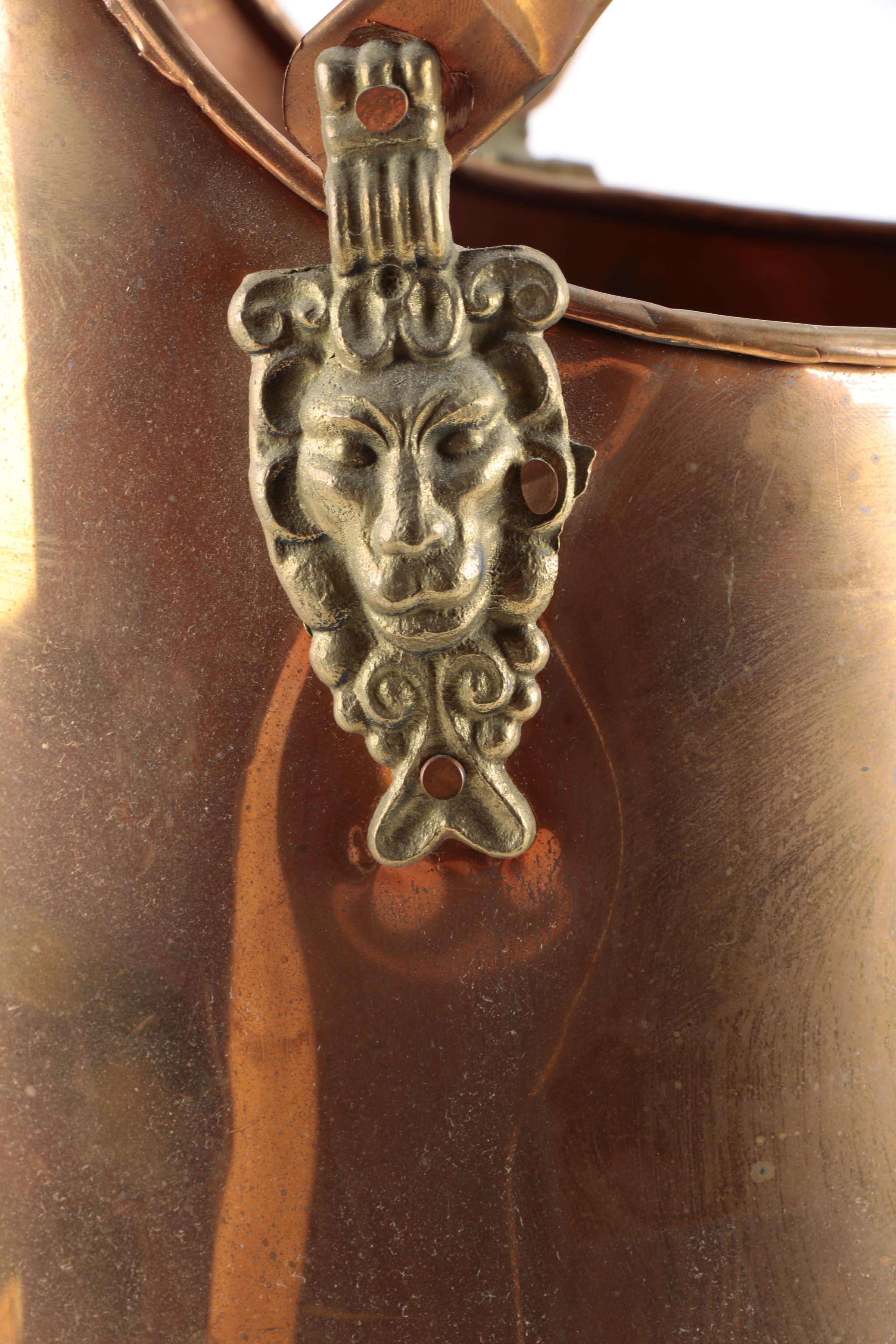 Copper Teapot and Coal Bucket