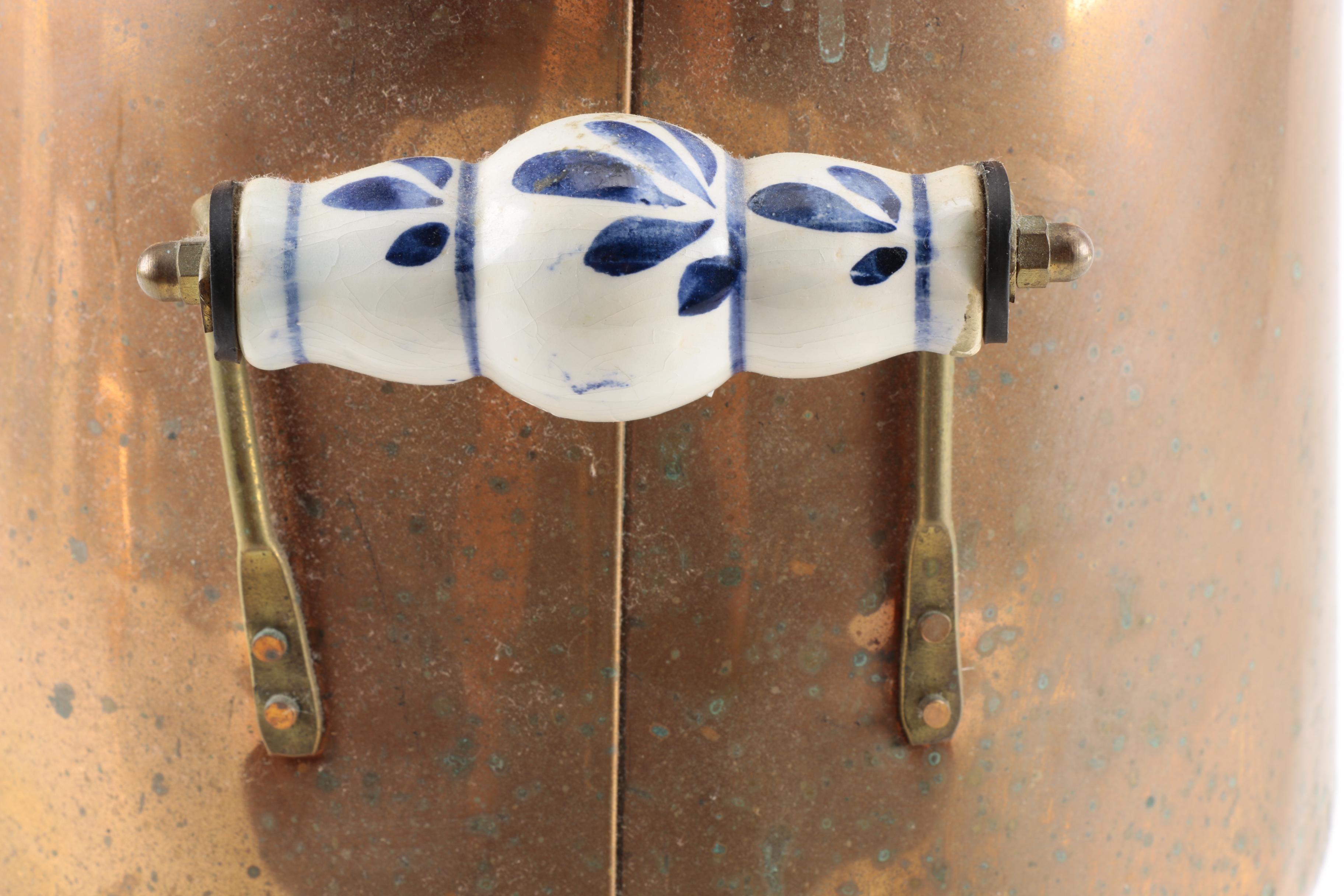 Copper Teapot and Coal Bucket