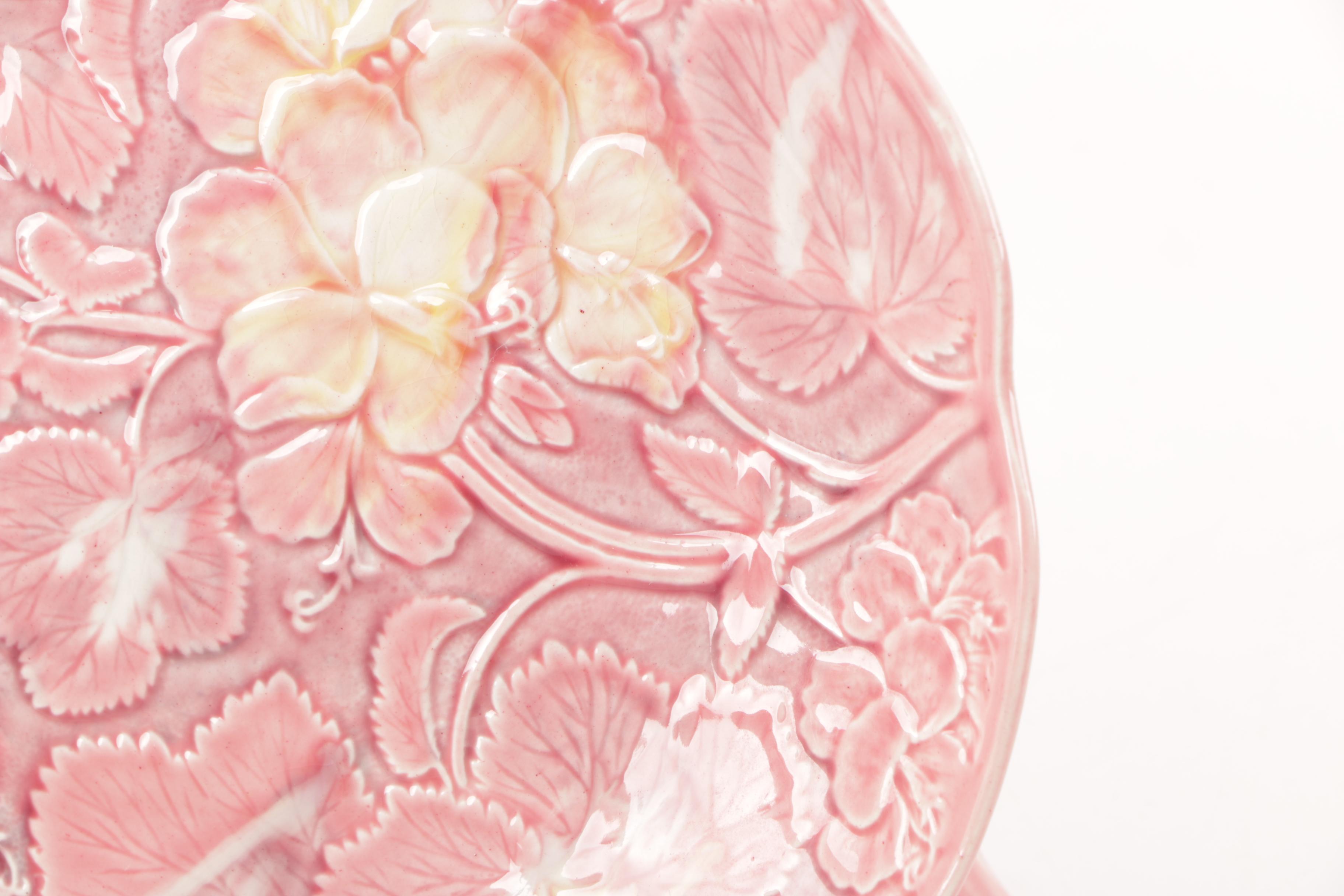 Villeroy and Boch and H&K Tunstall Majolica Plates