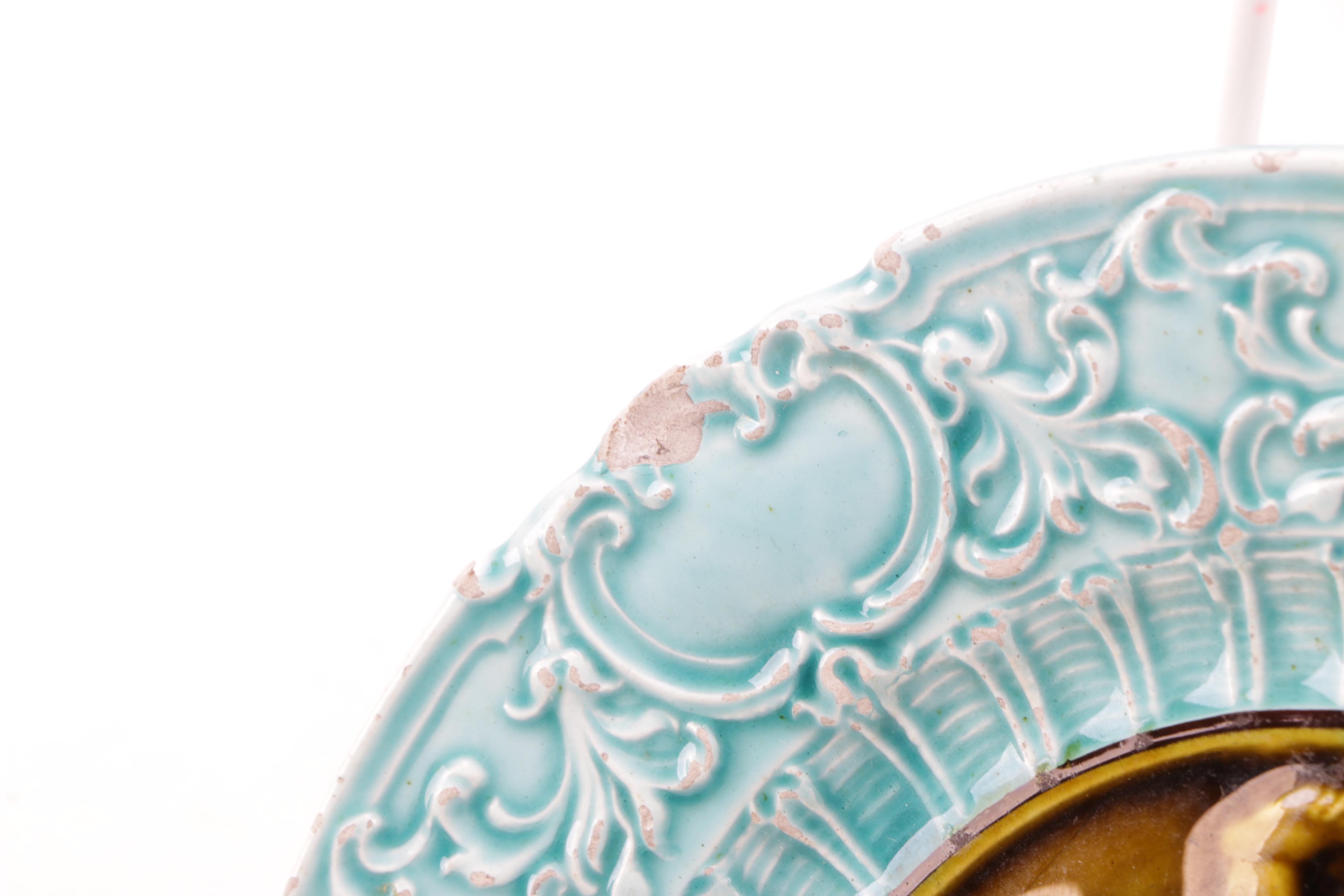 Villeroy and Boch and H&K Tunstall Majolica Plates