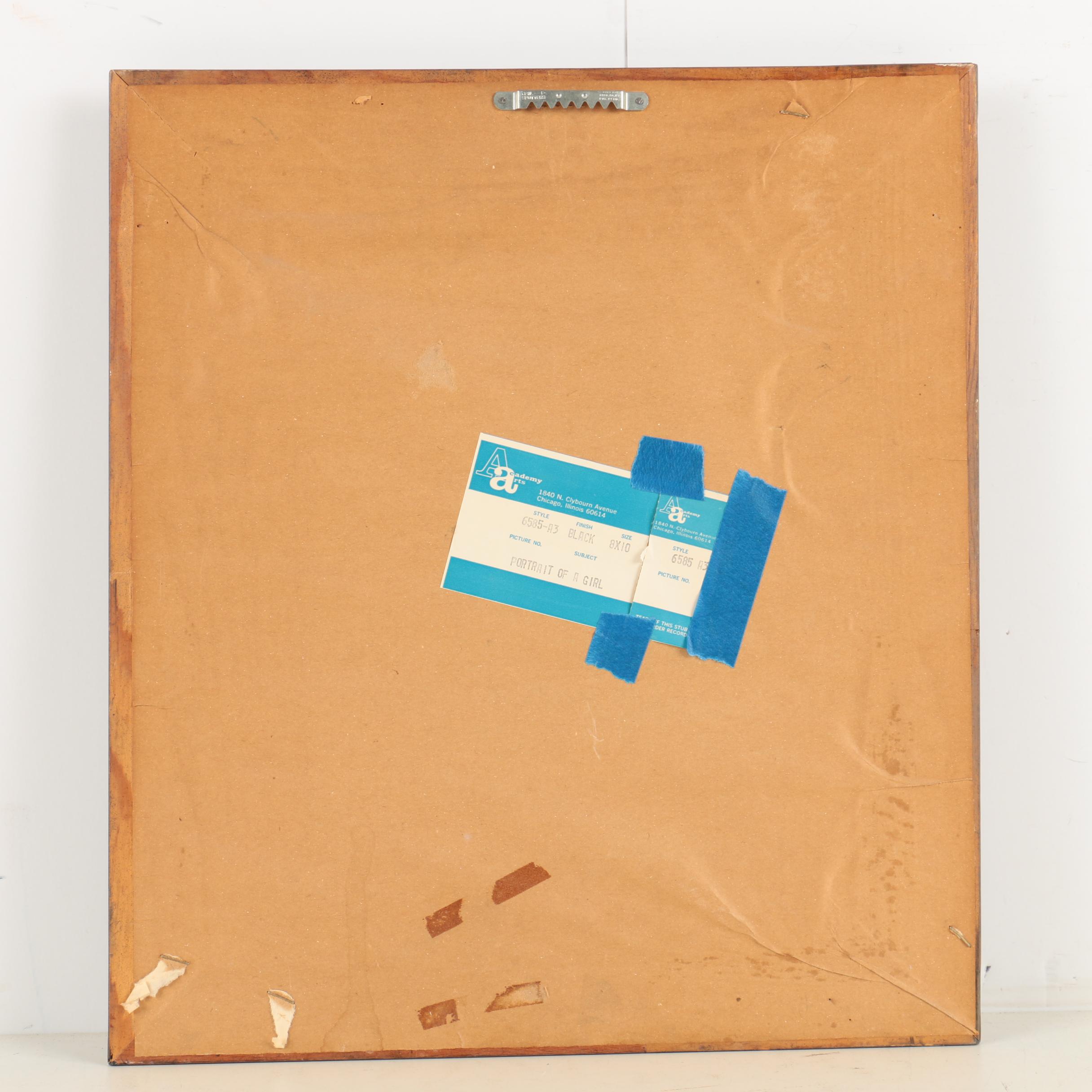 Offset Lithograph After Petrus Christus "Portrait of a Girl"