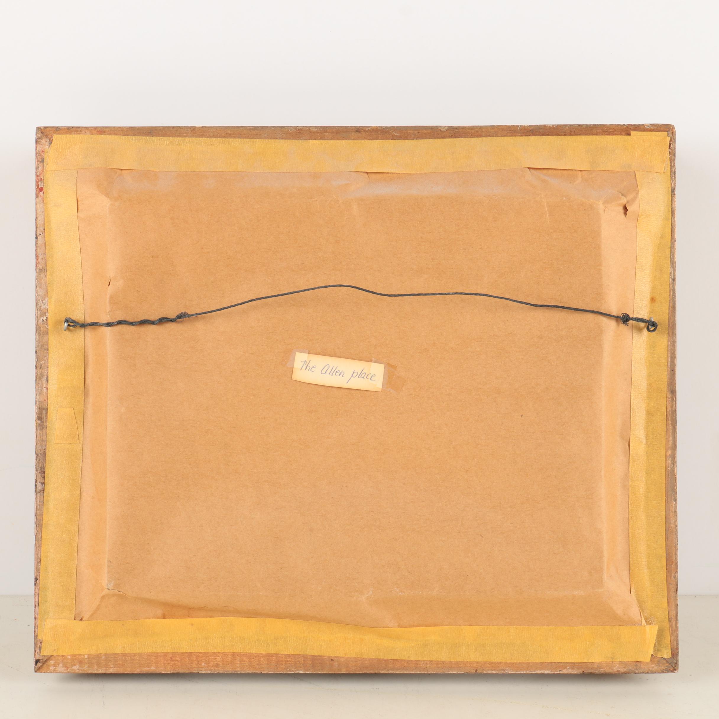 Meyerson Oil Paintings "Auburn Run" and "The Allen Place"