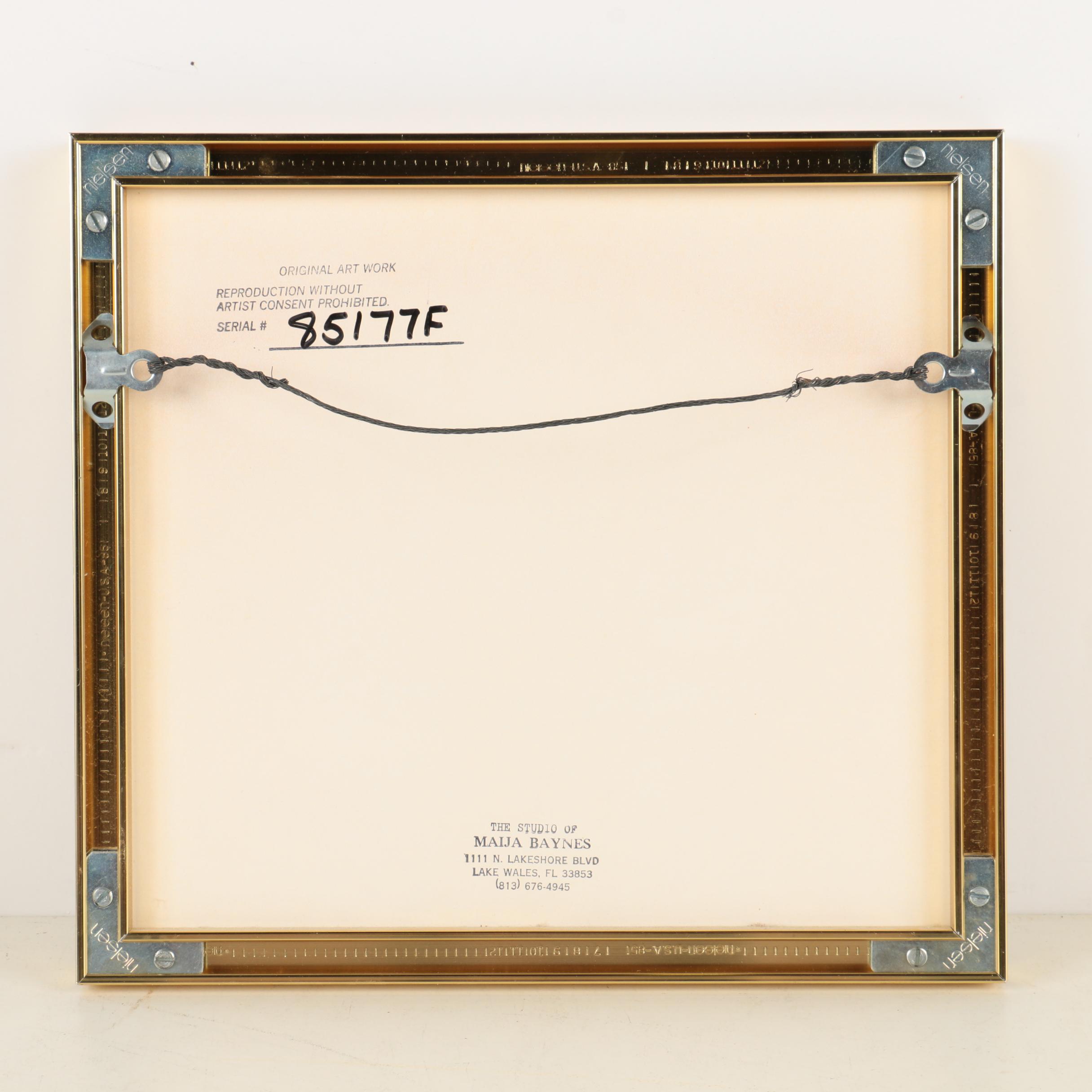 Maija Baynes Watercolor Paintings of Ponds