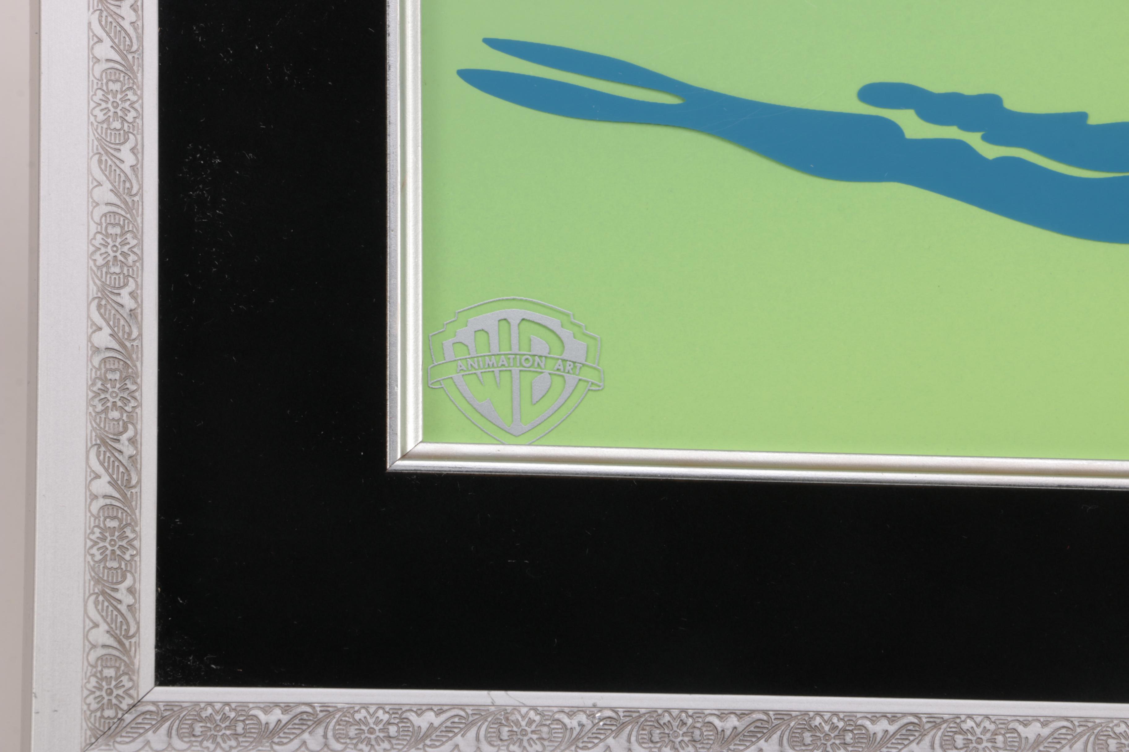 Warner Brothers 1997 Limited Edition Bugs Bunny Sericel "8 Ball Bunny"