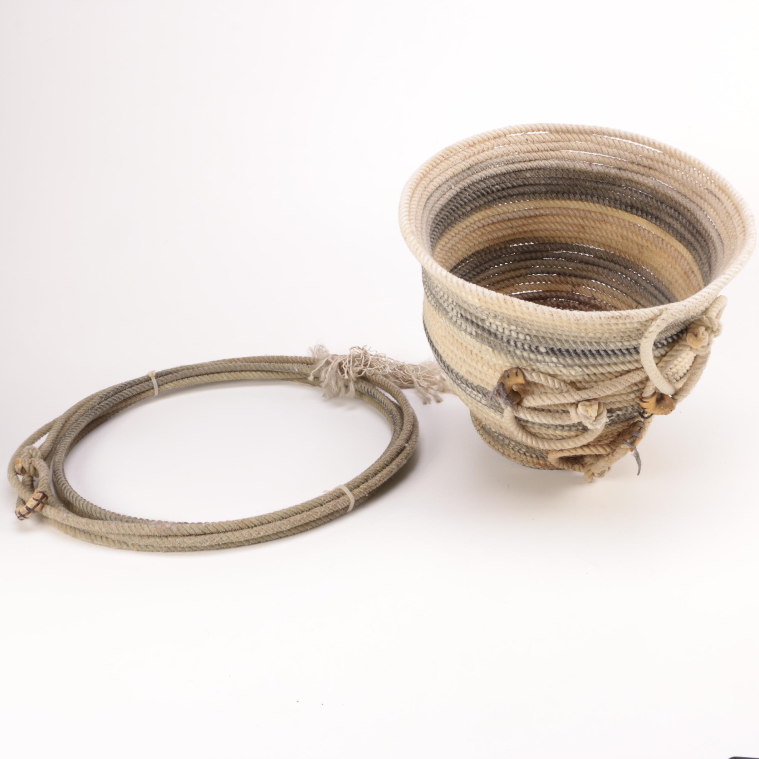 Rope Basket and Lasso