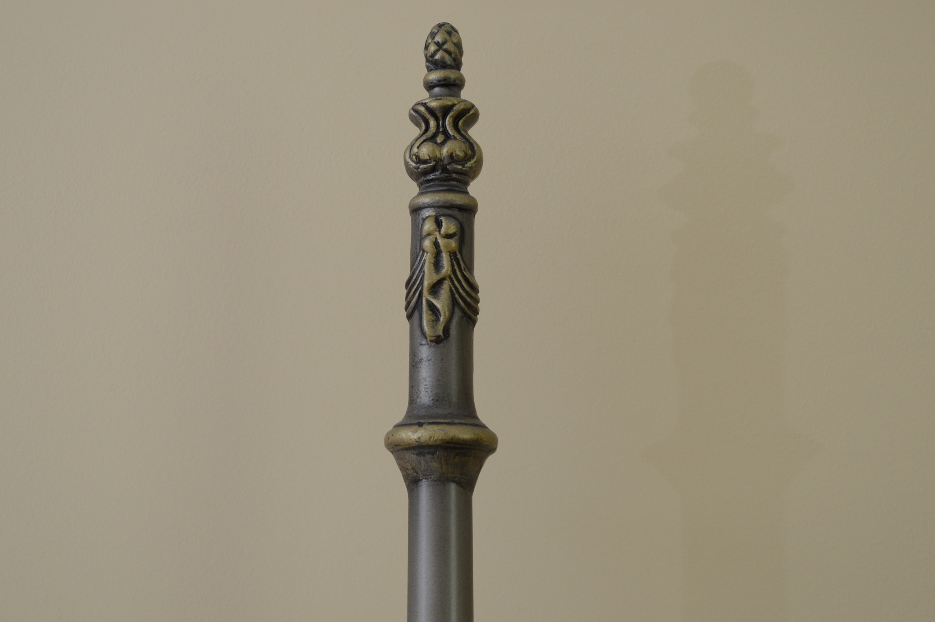 Ornate Four Poster Metal Bed Frame