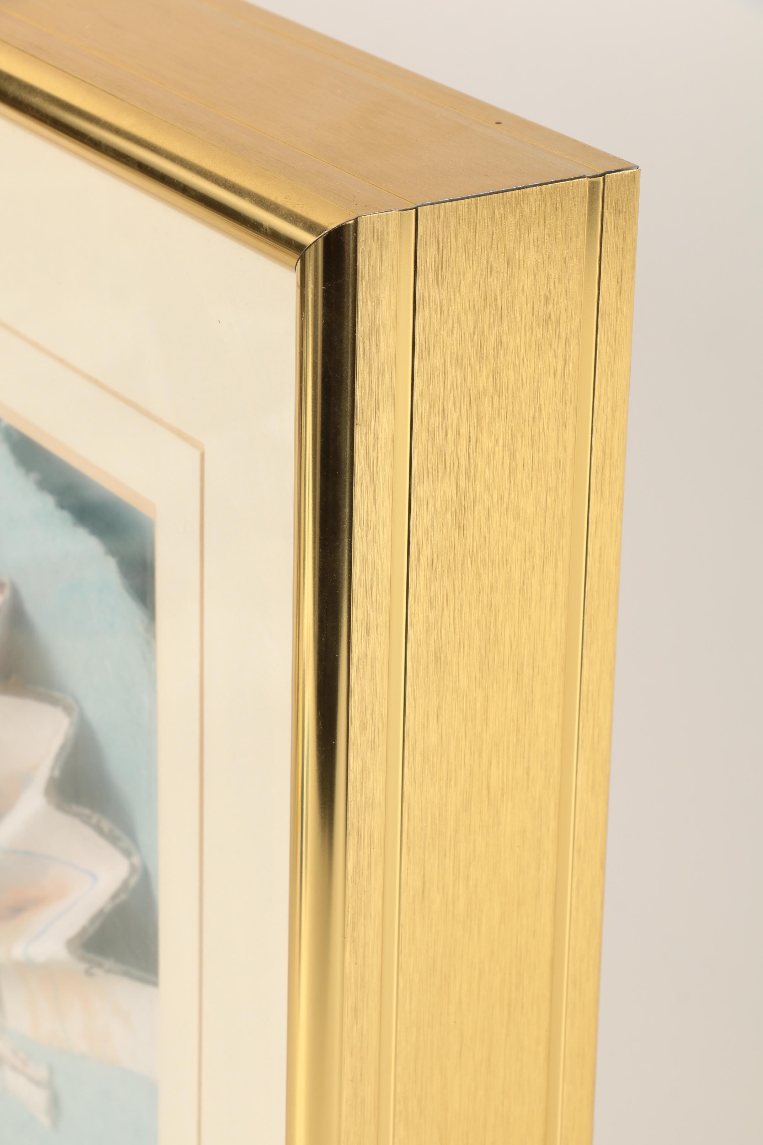 Mixed Media Collage of a Fan