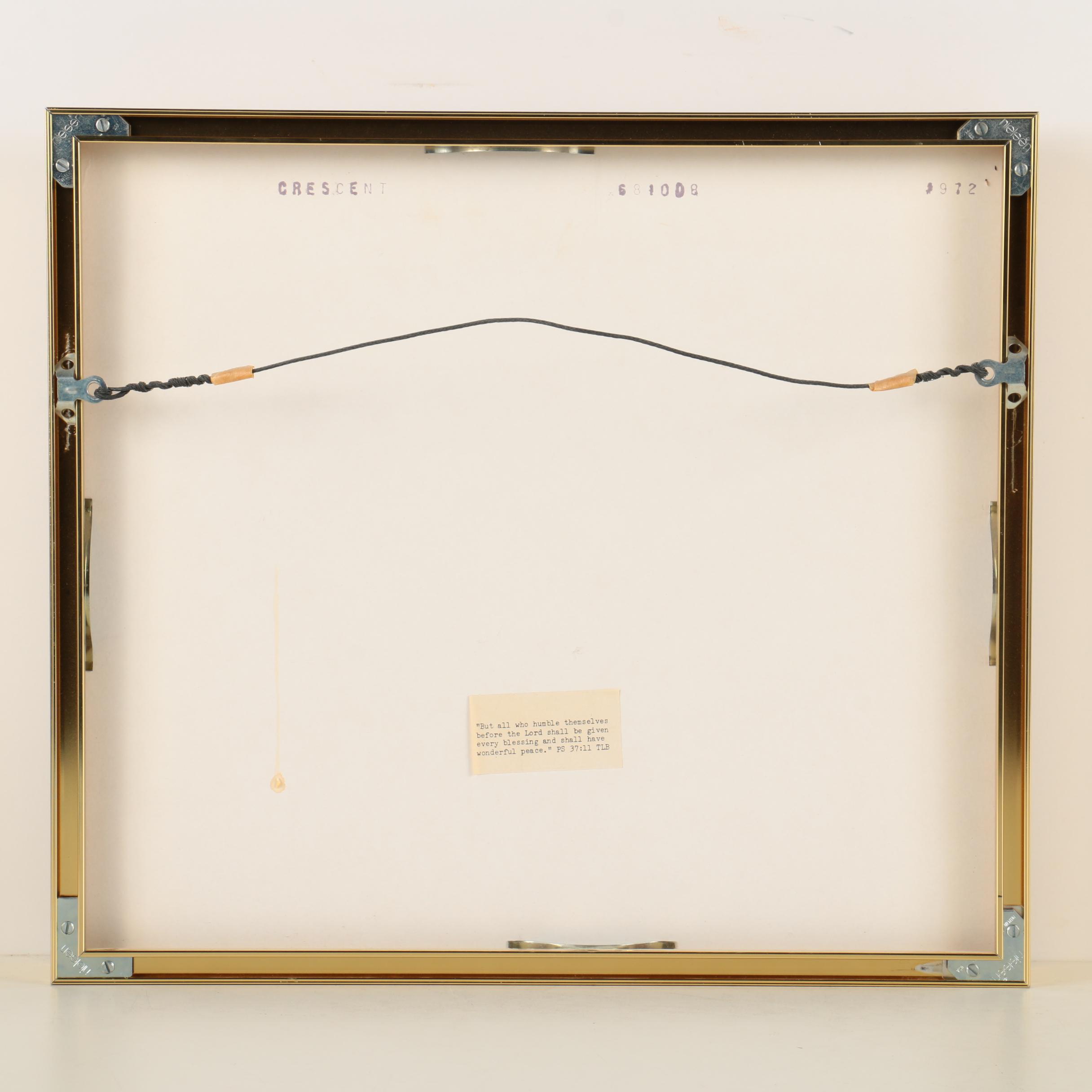 Mixed Media Collage of a Fan