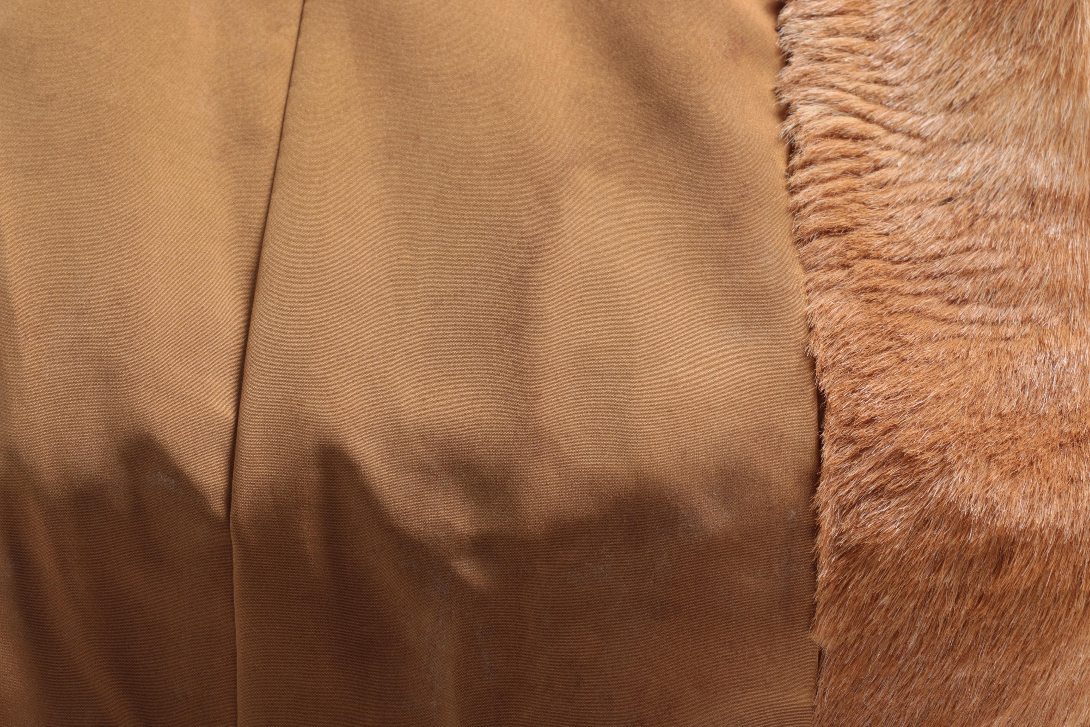 Women's Goat and Mongolian Lamb Fur Coat