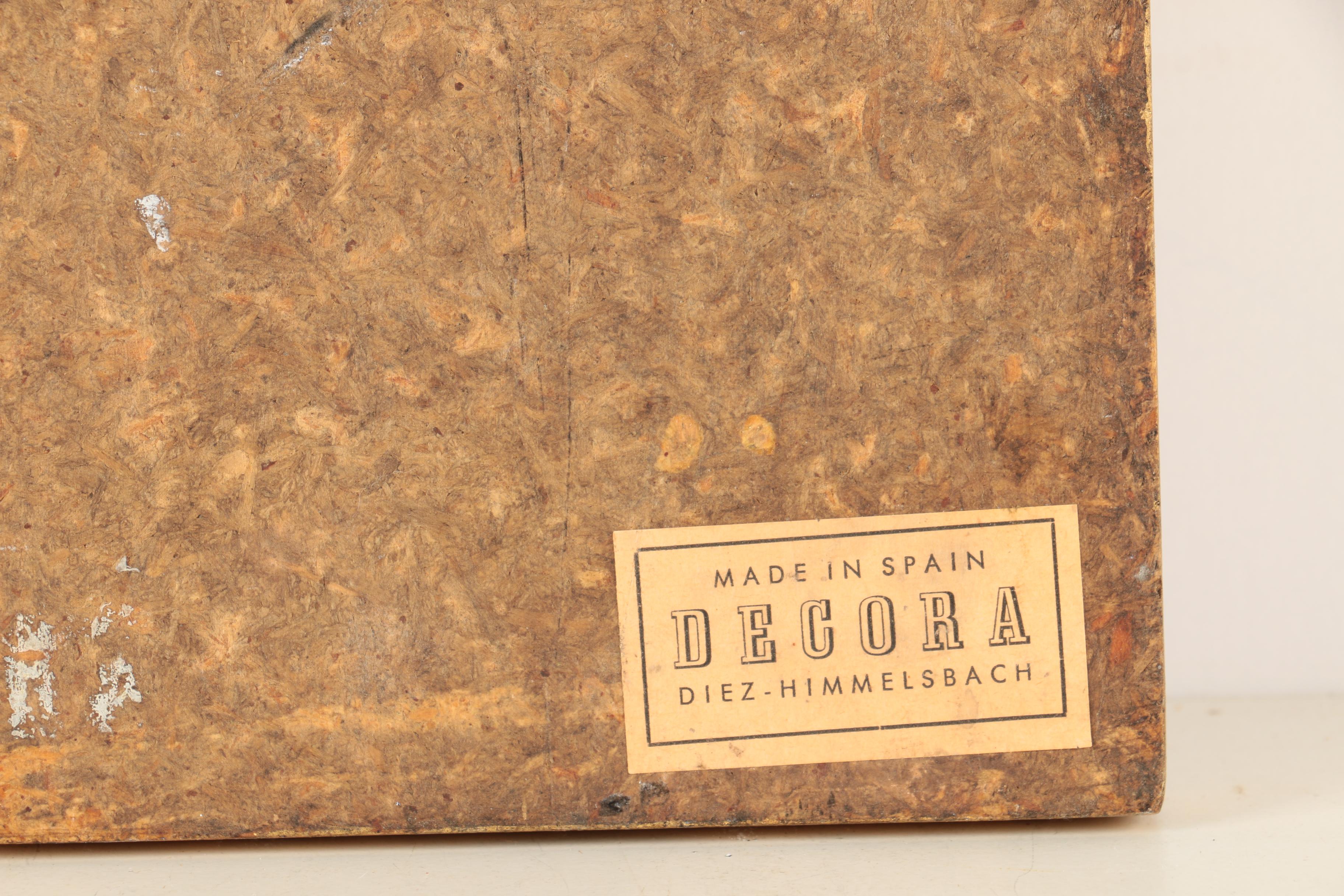 Plaster Astrological Wall Decor and Decorative Icons on Wood