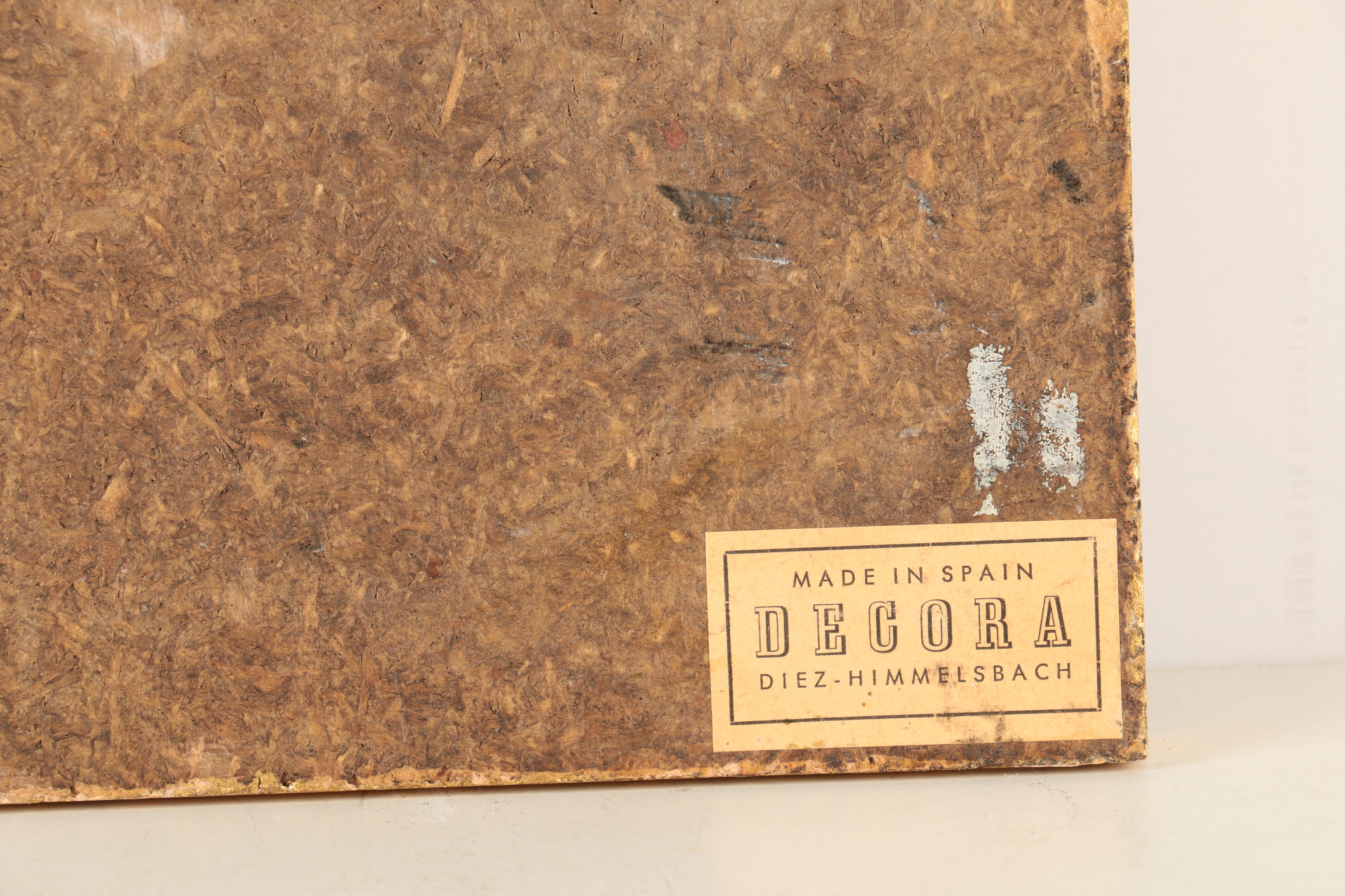 Plaster Astrological Wall Decor and Decorative Icons on Wood