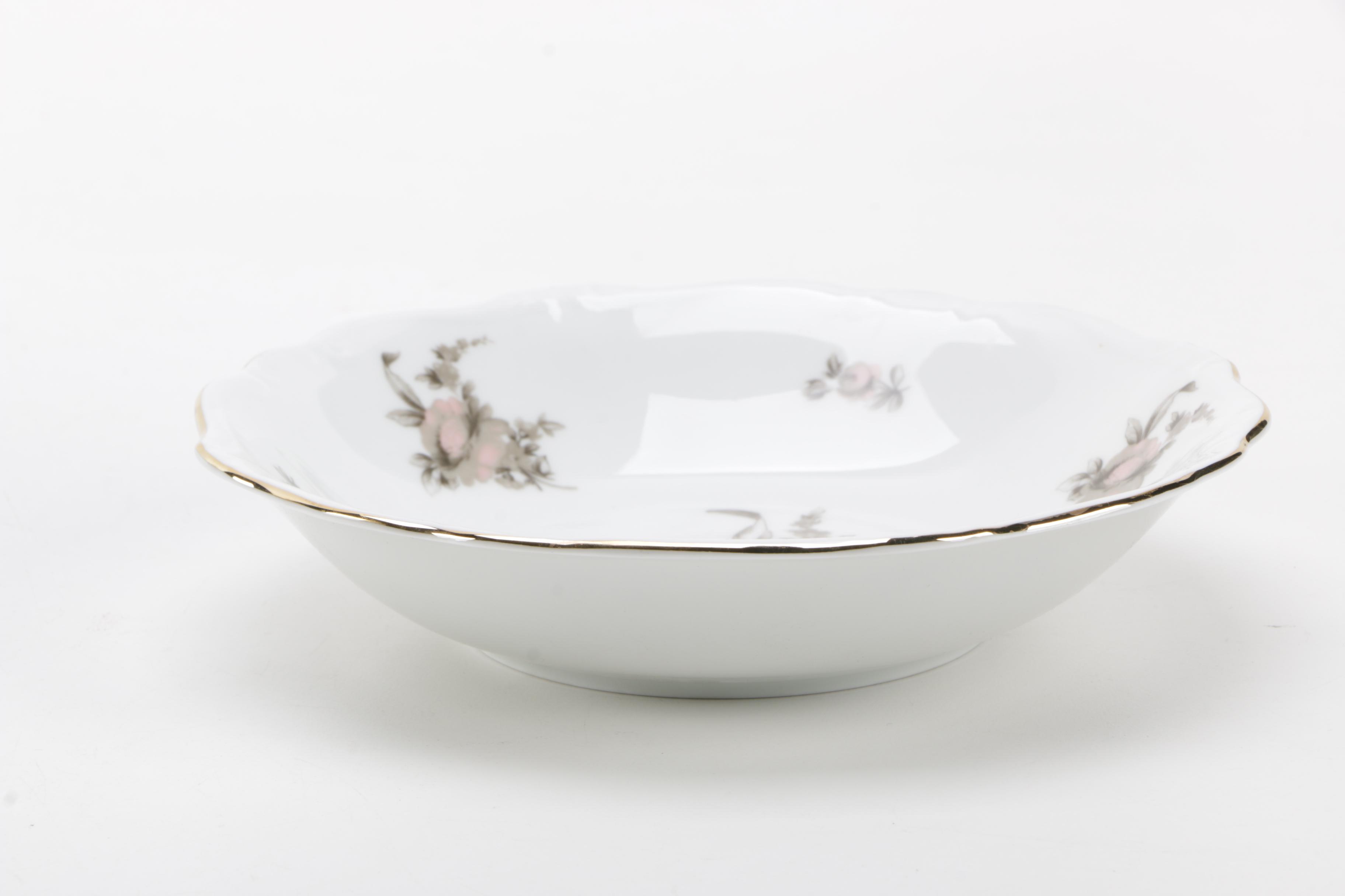 Vintage Johann Haviland "Sepia Rose" Porcelain Tableware