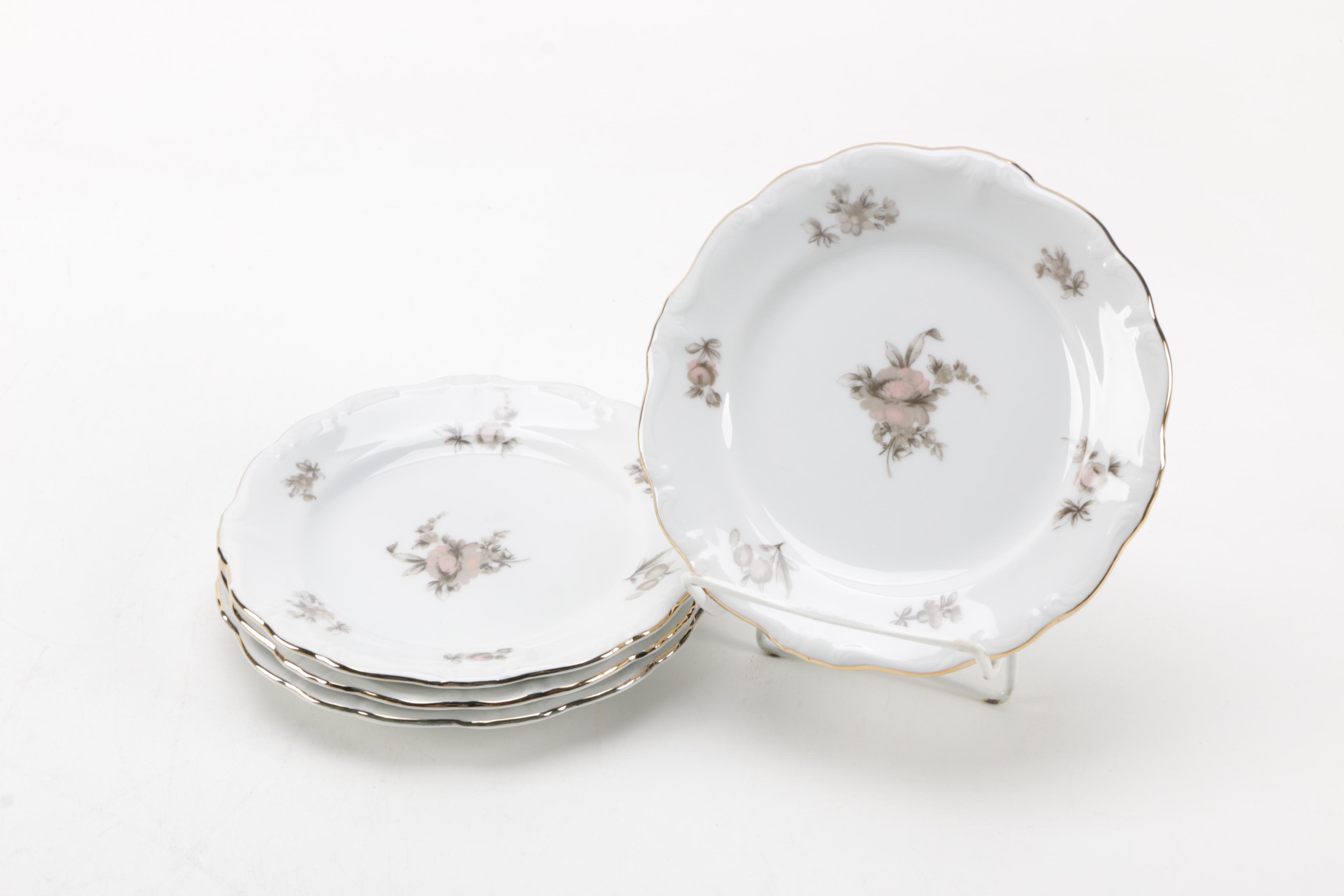 Vintage Johann Haviland "Sepia Rose" Porcelain Tableware