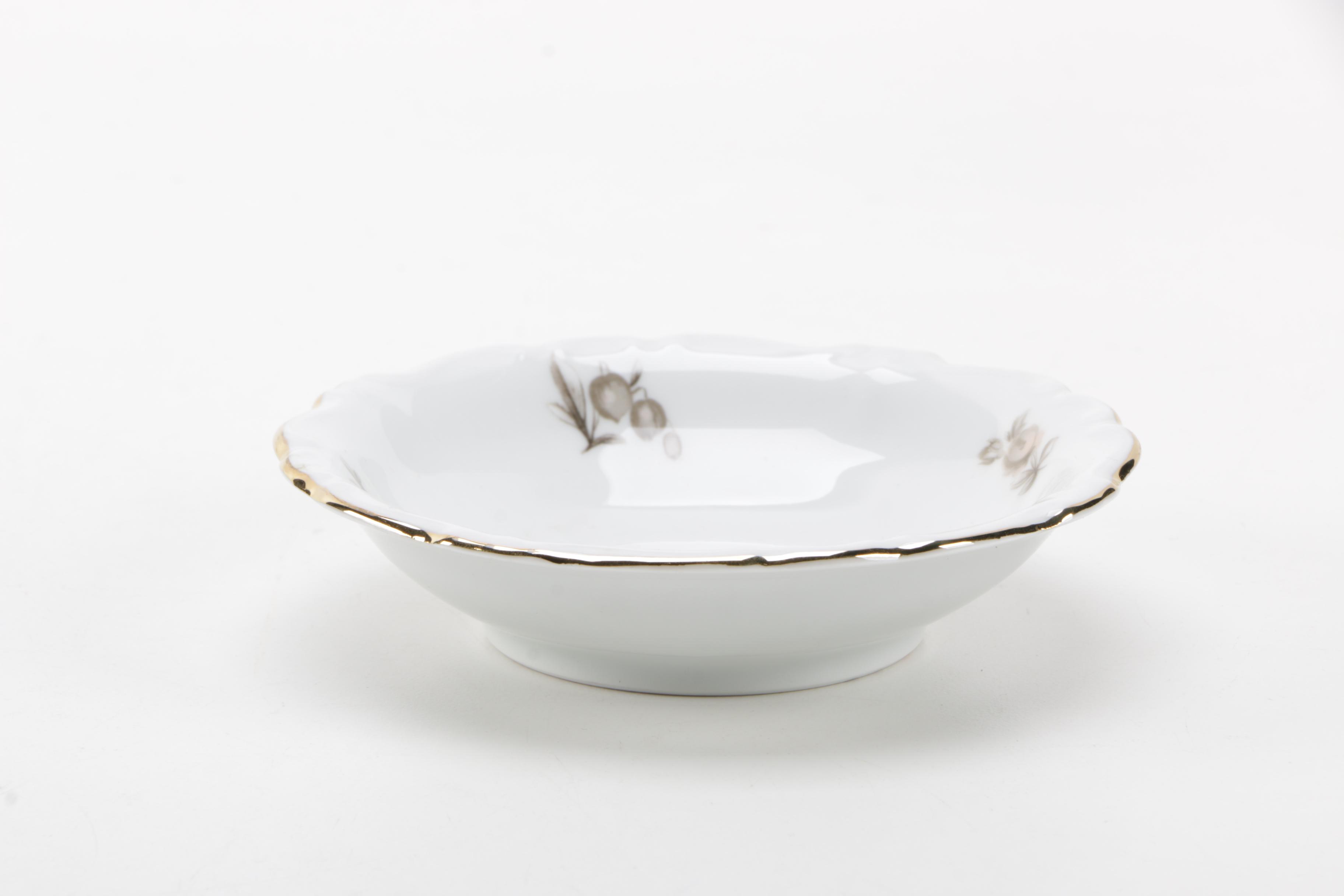 Vintage Johann Haviland "Sepia Rose" Porcelain Tableware