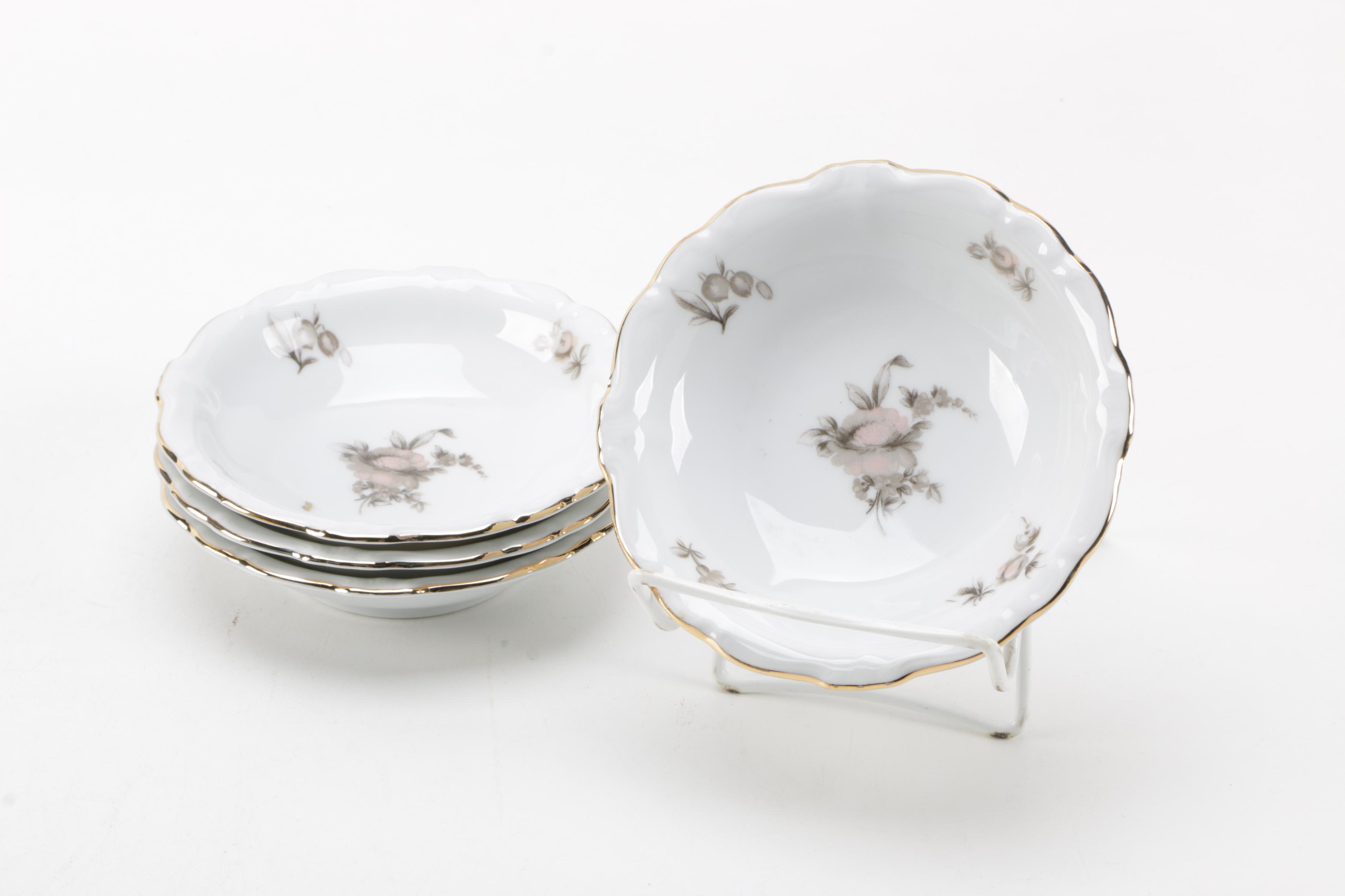 Vintage Johann Haviland "Sepia Rose" Porcelain Tableware