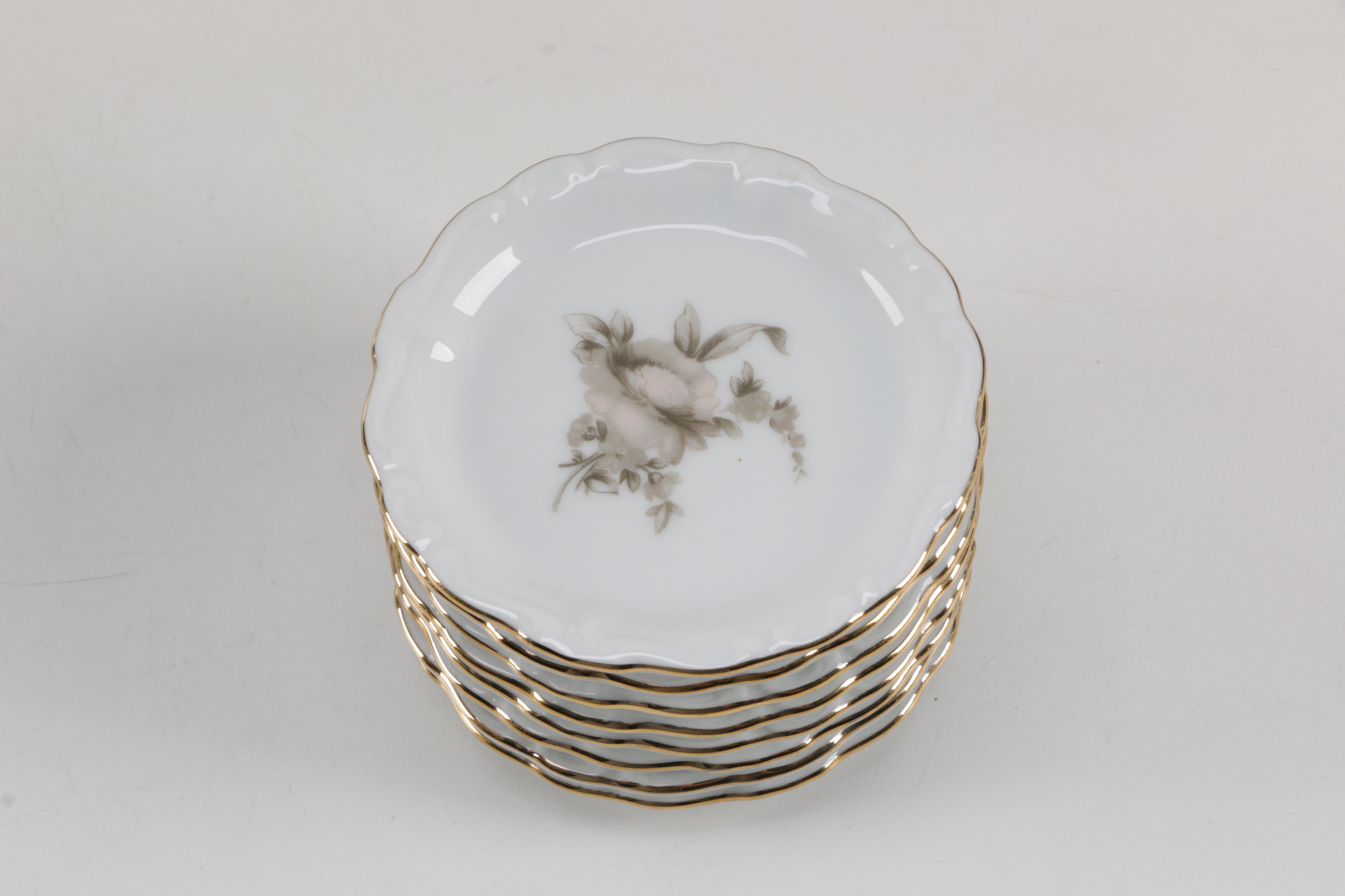 Vintage Johann Haviland "Sepia Rose" Porcelain Tableware