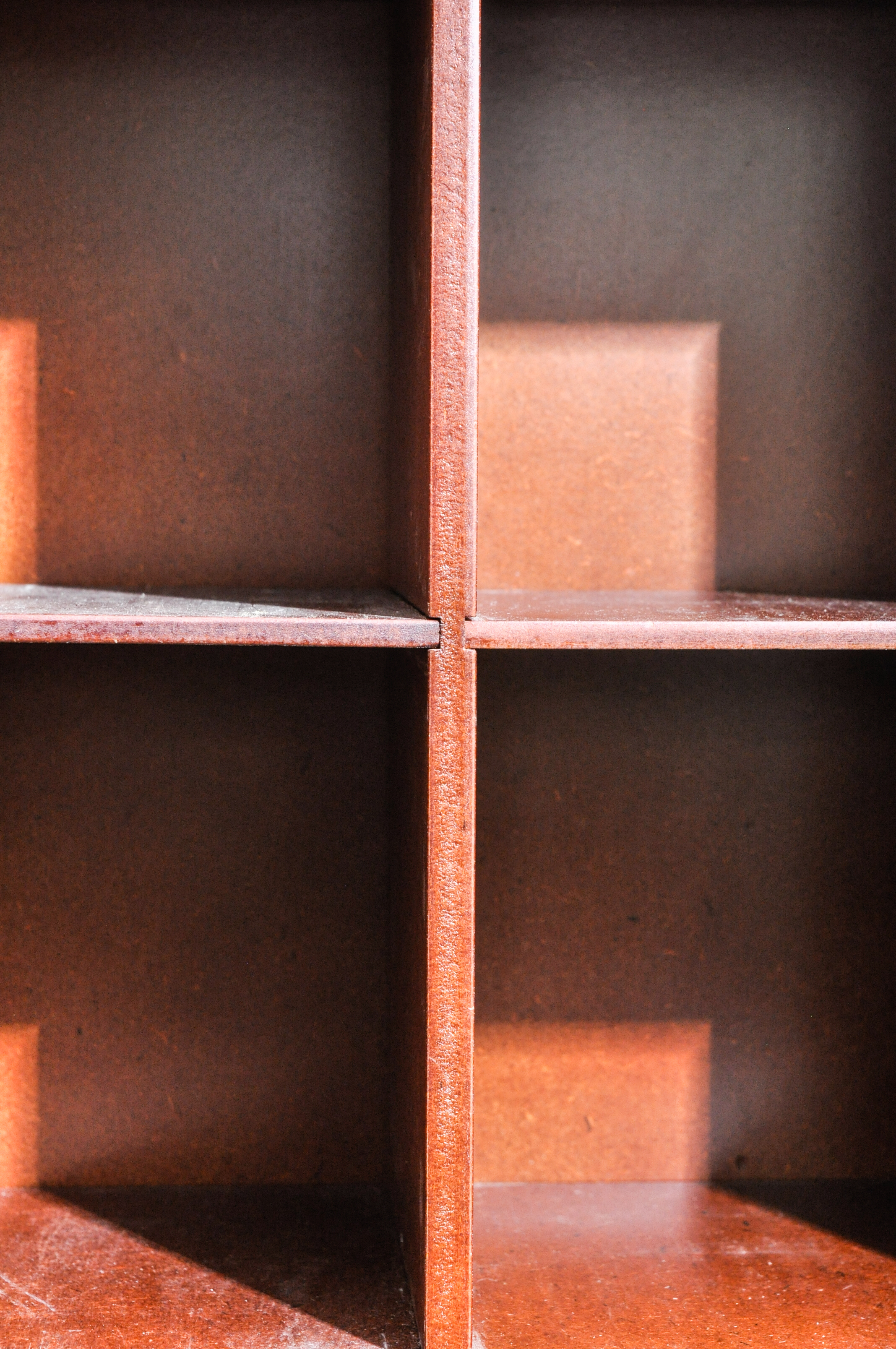 Raised-Panel Cabinet With Divided Interior