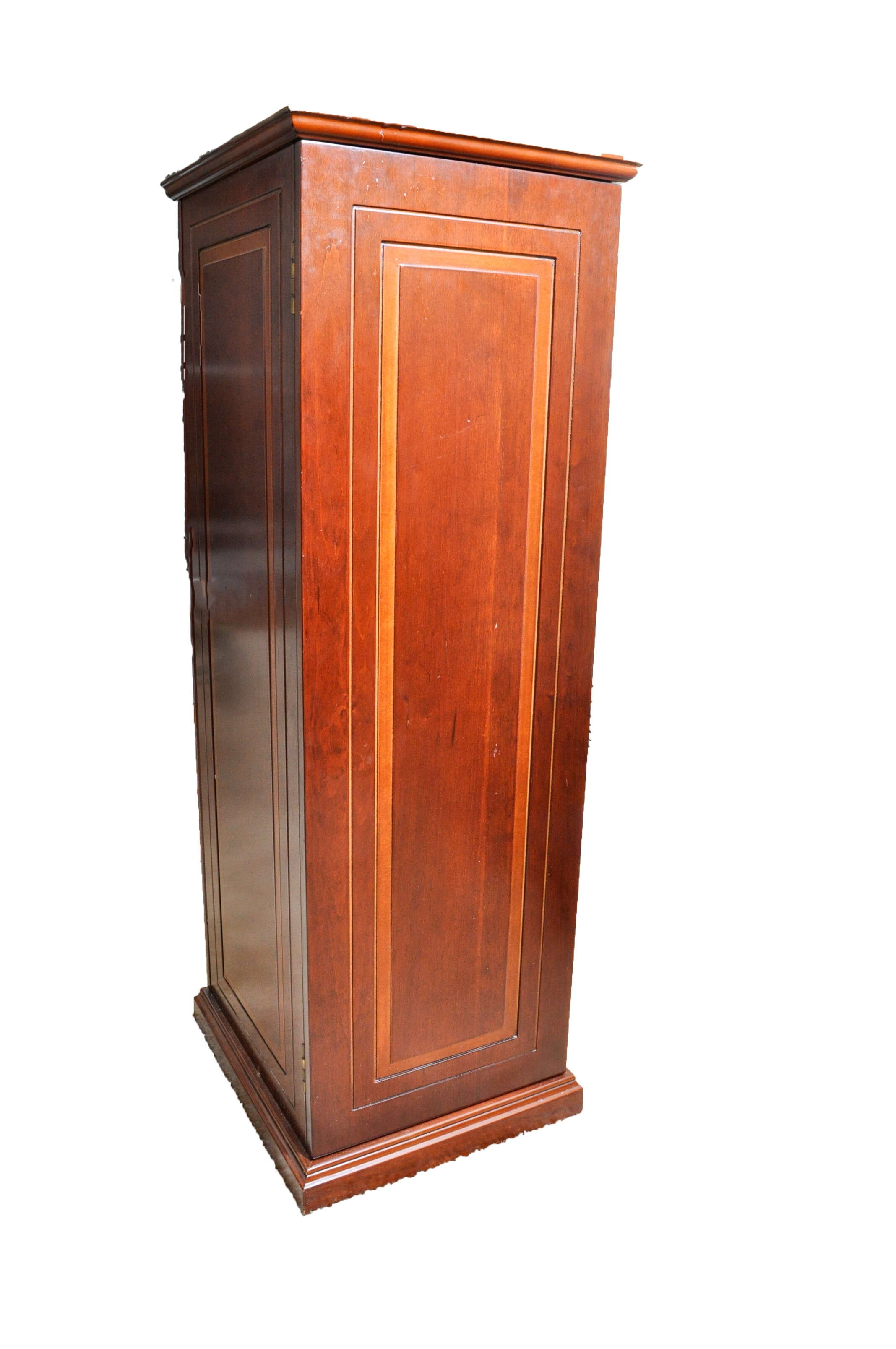 Raised-Panel Cabinet With Divided Interior