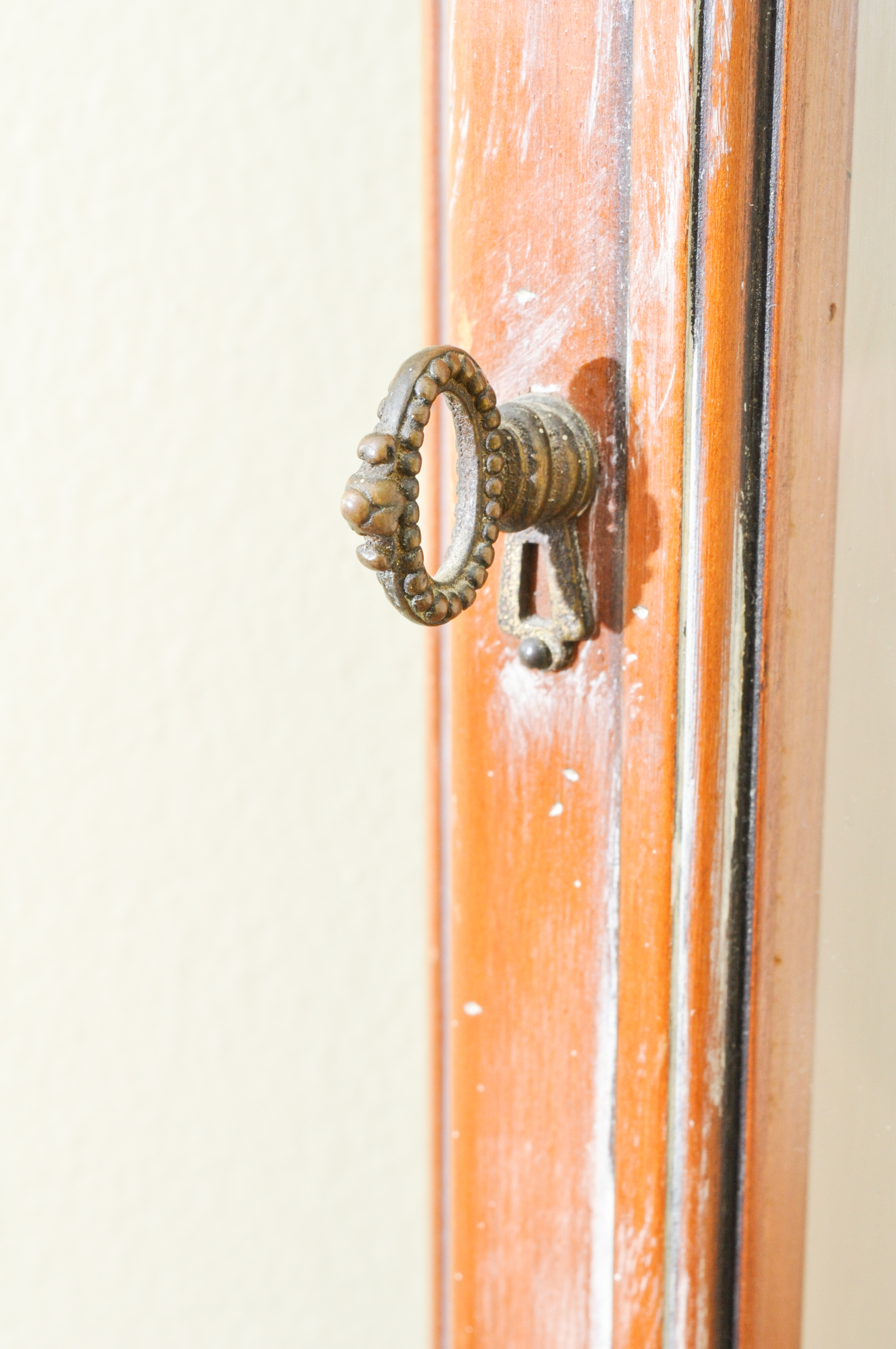 Pine Corner Display Cabinet