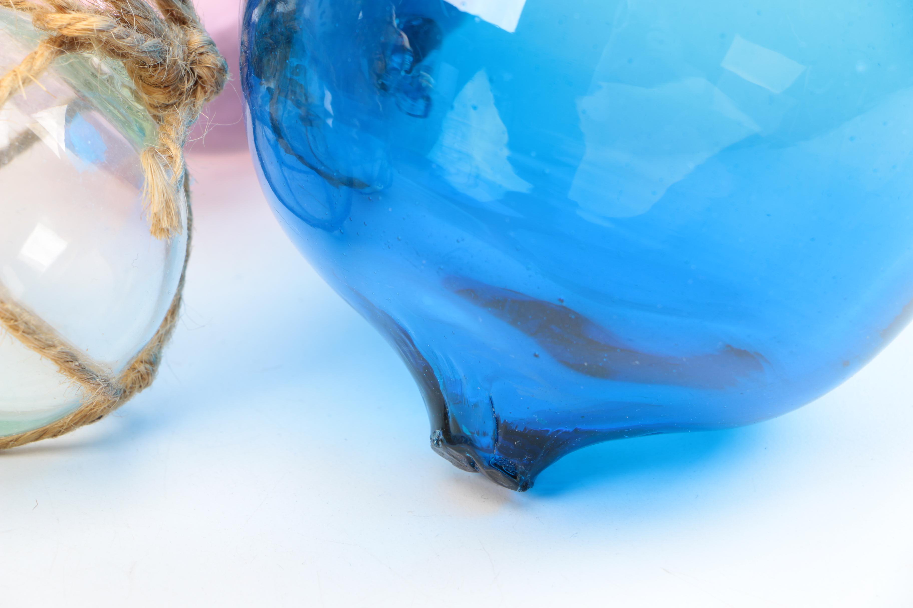 Art Glass Orb Window Decor