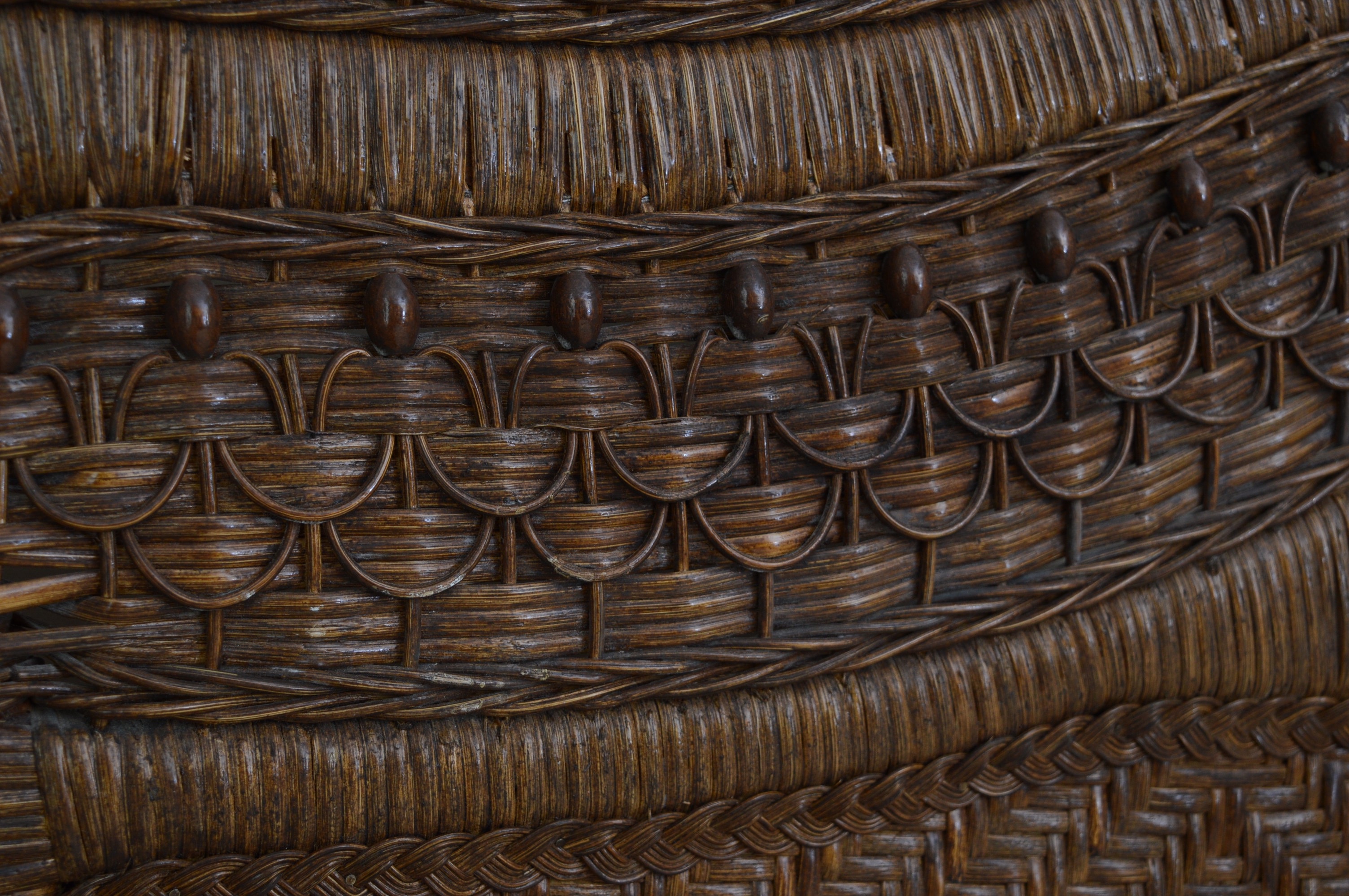 Yves Delorme Hand Woven Cane Bed from Gattle's