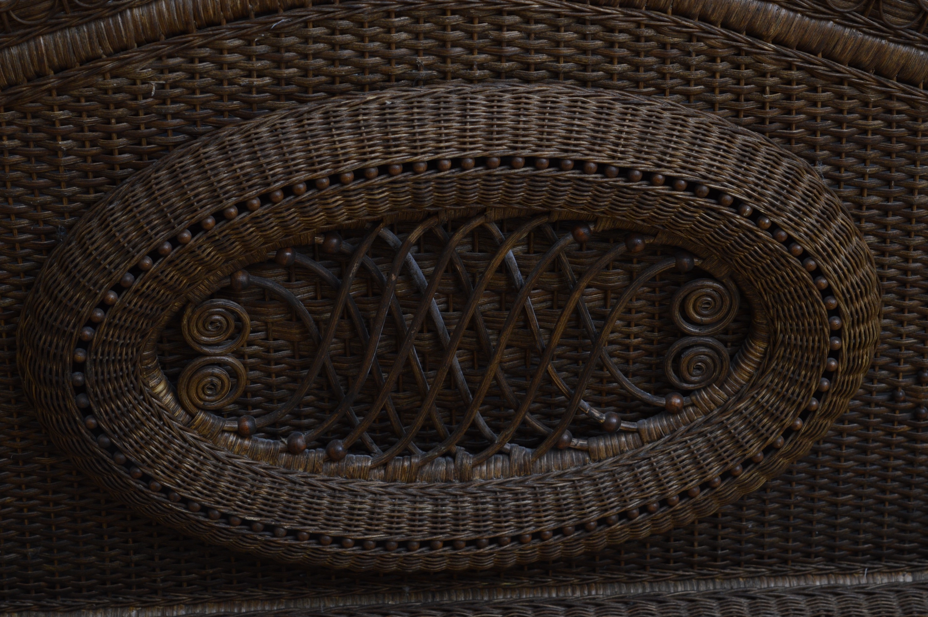 Yves Delorme Hand Woven Cane Bed from Gattle's