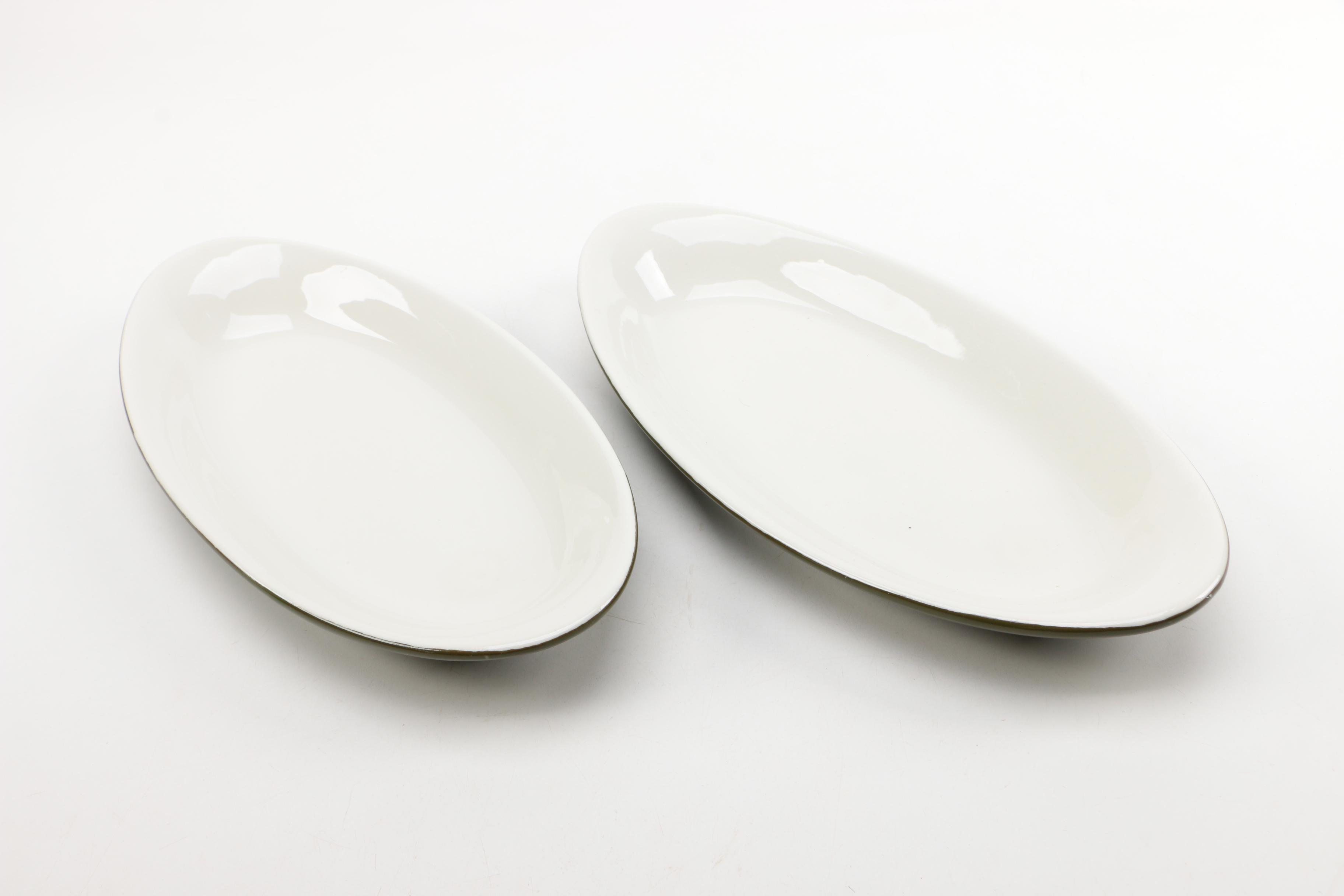 Hall Pottery Serving Platters