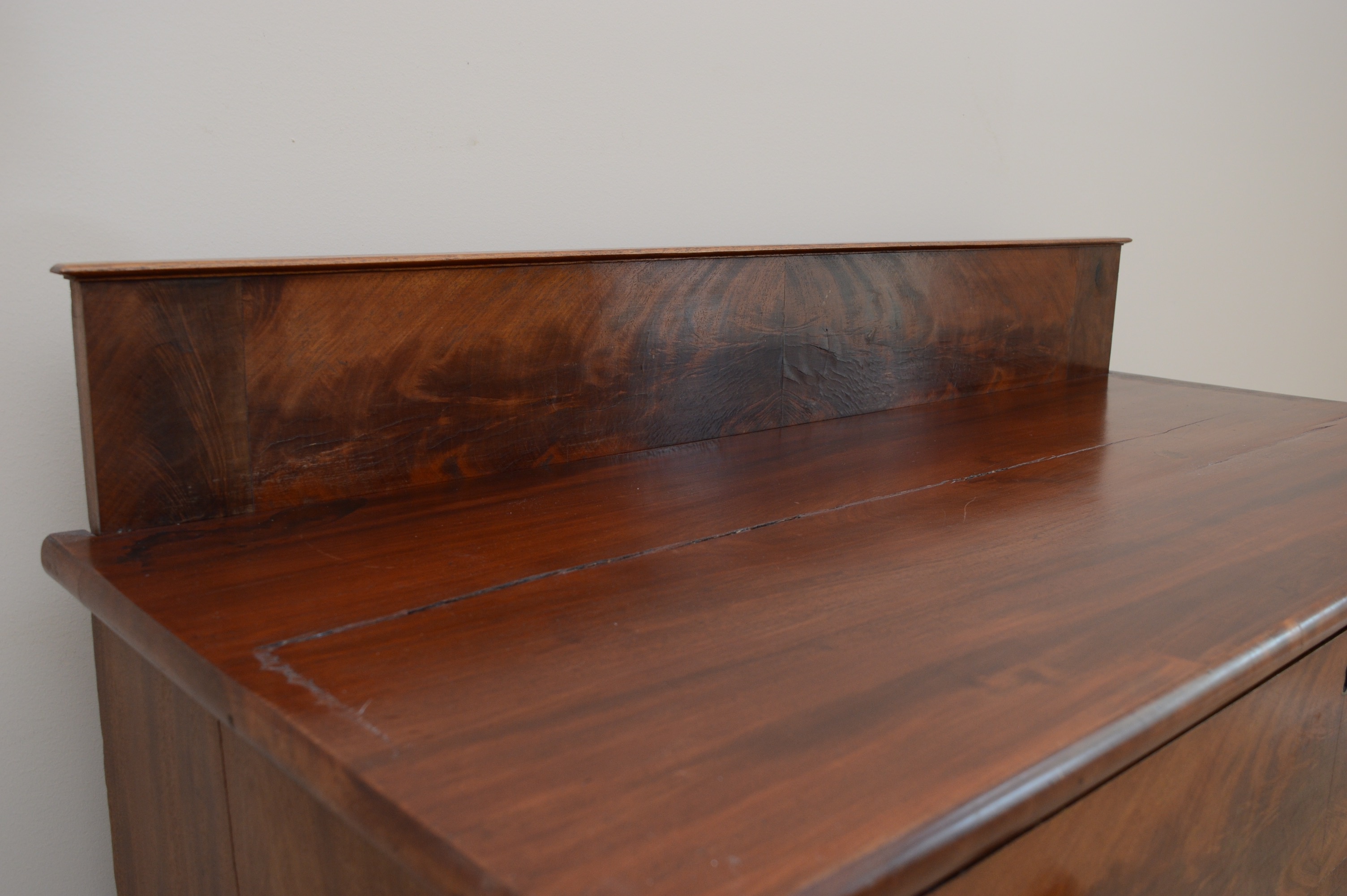 Antique Burl Wood Chest of Drawers