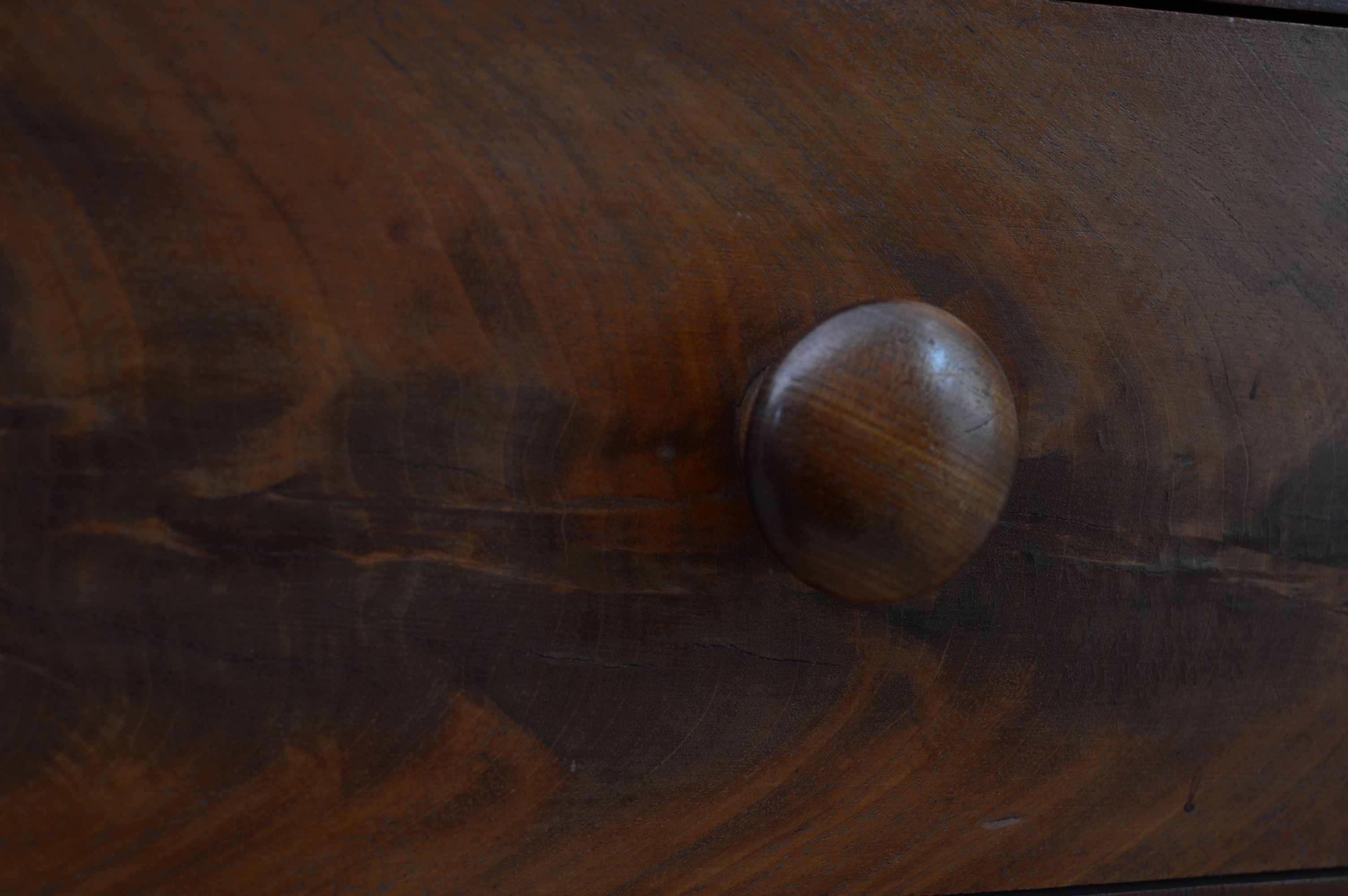Antique Burl Wood Chest of Drawers