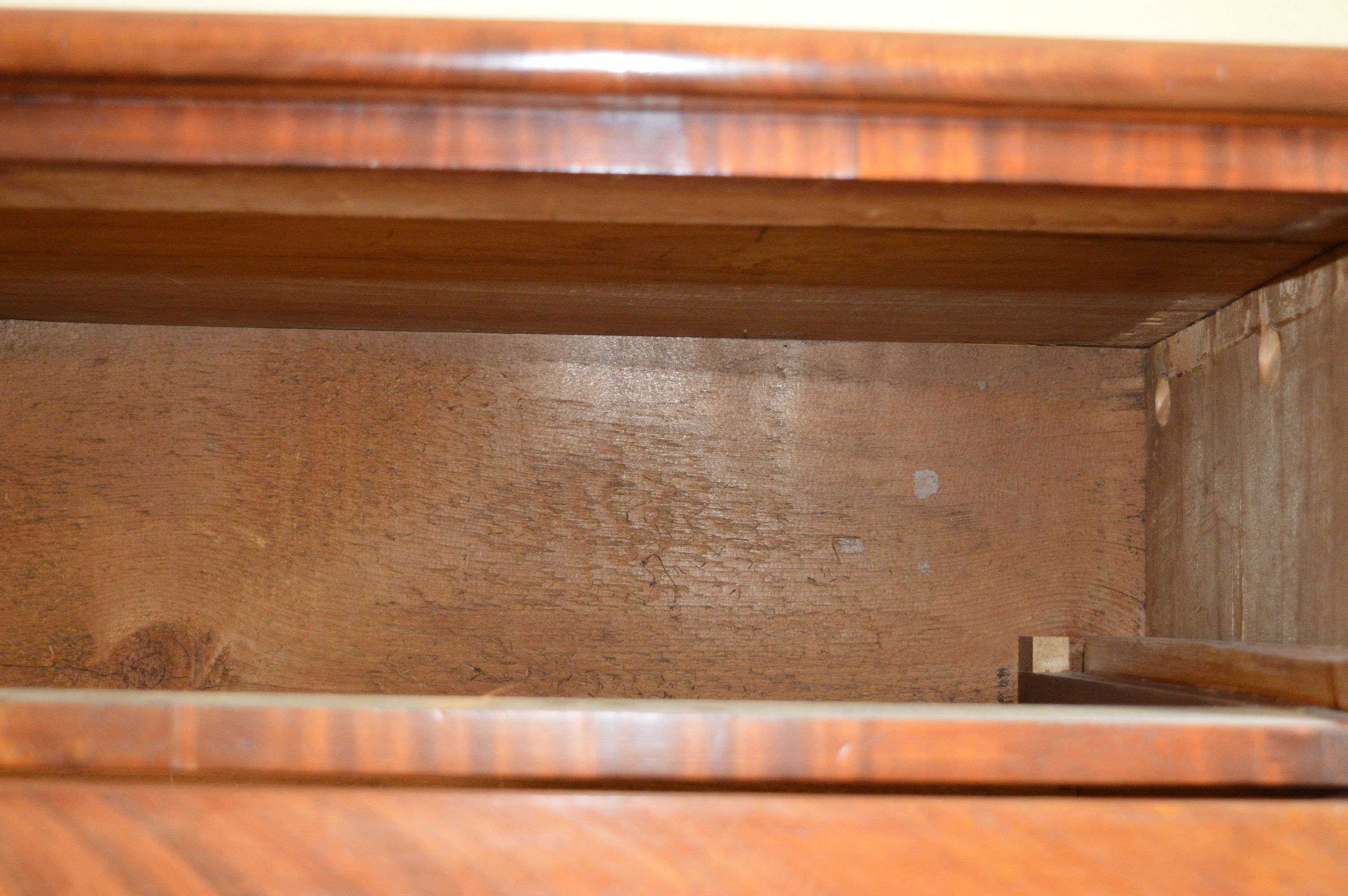 Antique Burl Wood Chest of Drawers