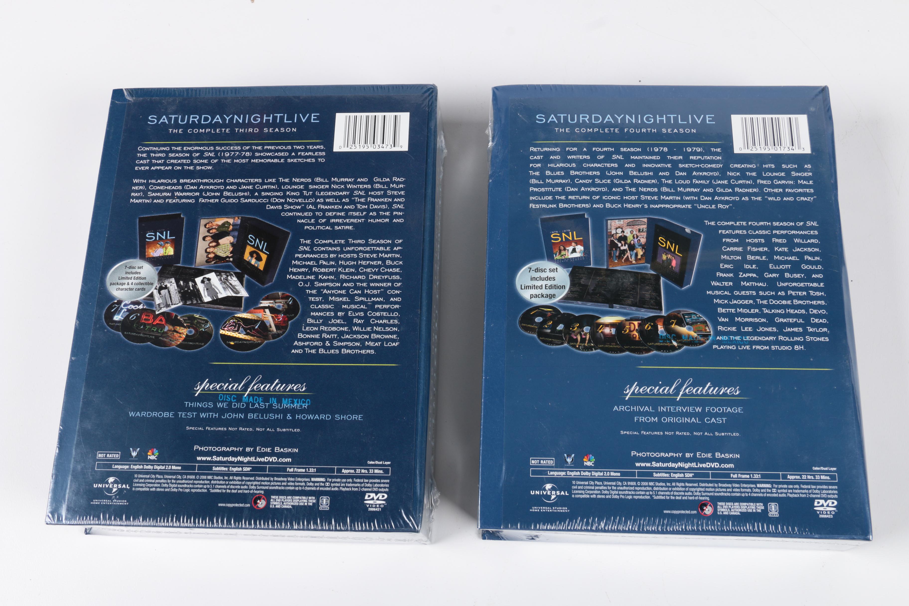 "Saturday Night Live" First Four Seasons DVDs