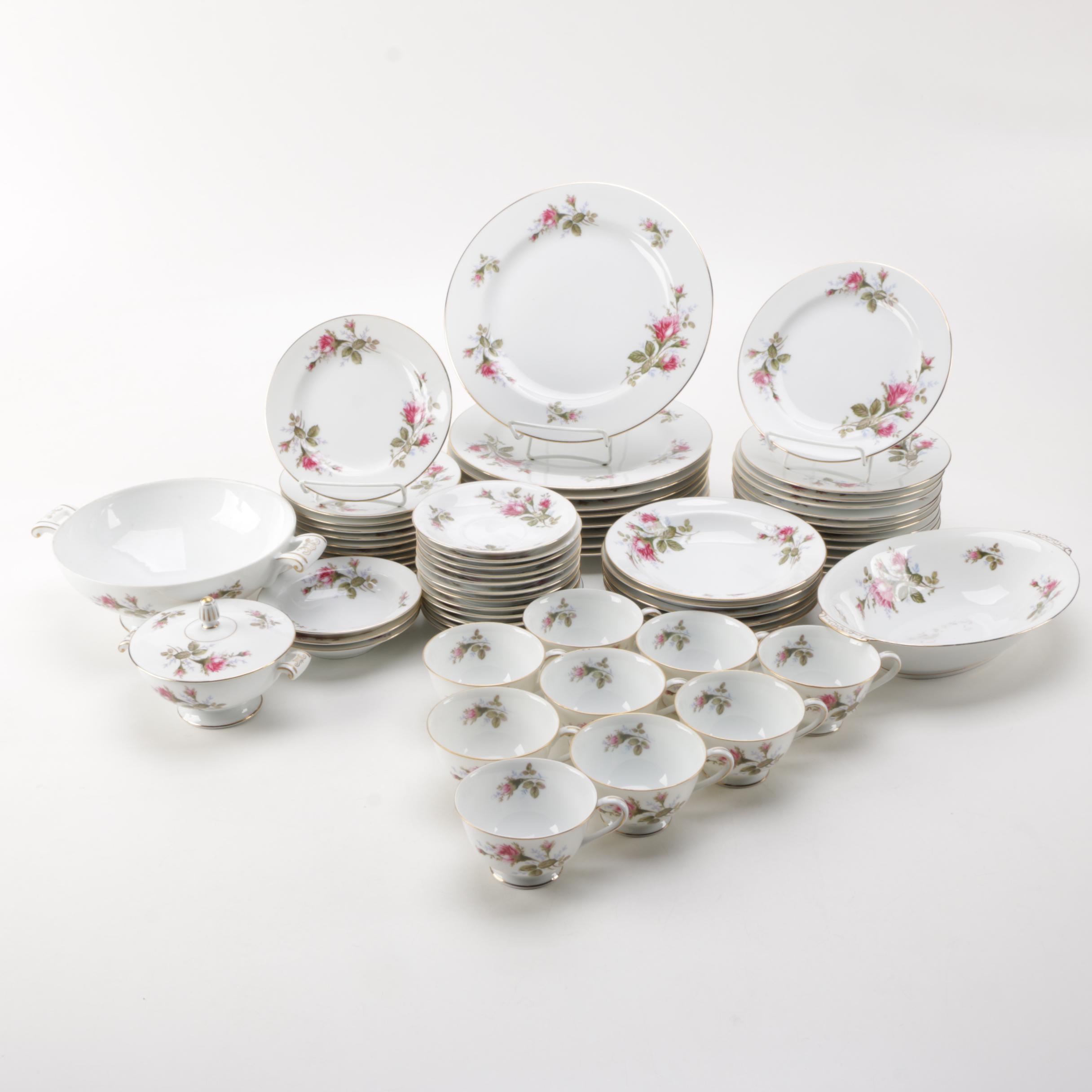 Aladdin "Moss Rose" Tableware
