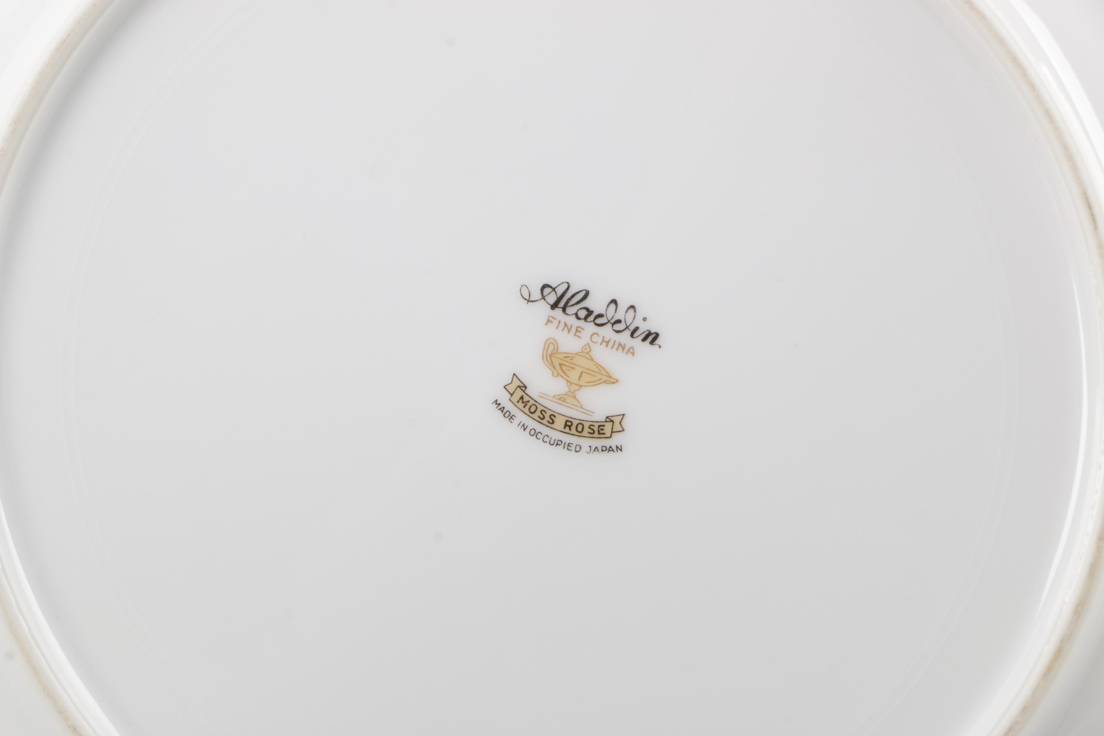 Aladdin "Moss Rose" Tableware