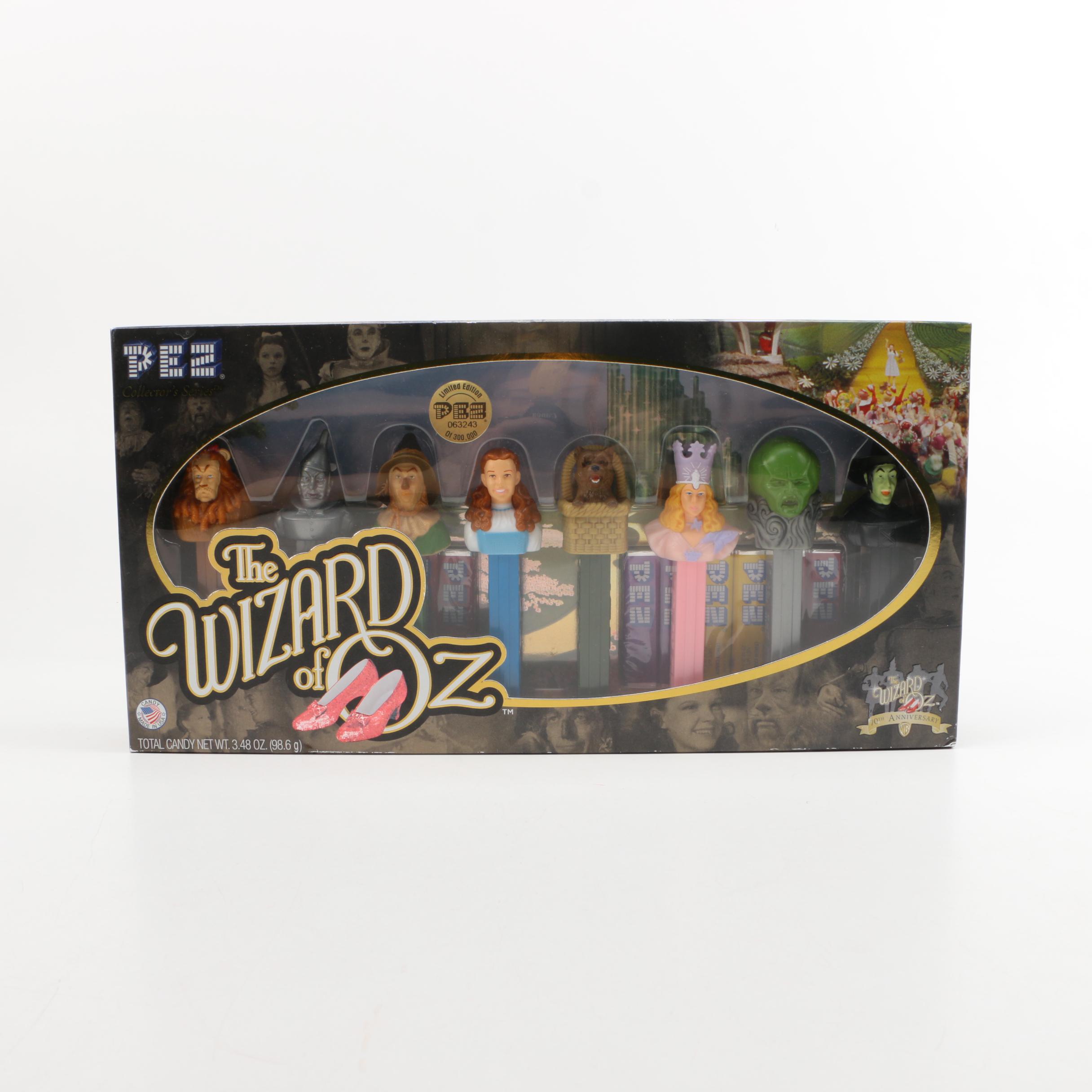 Collectible Wizard of Oz Pez Set