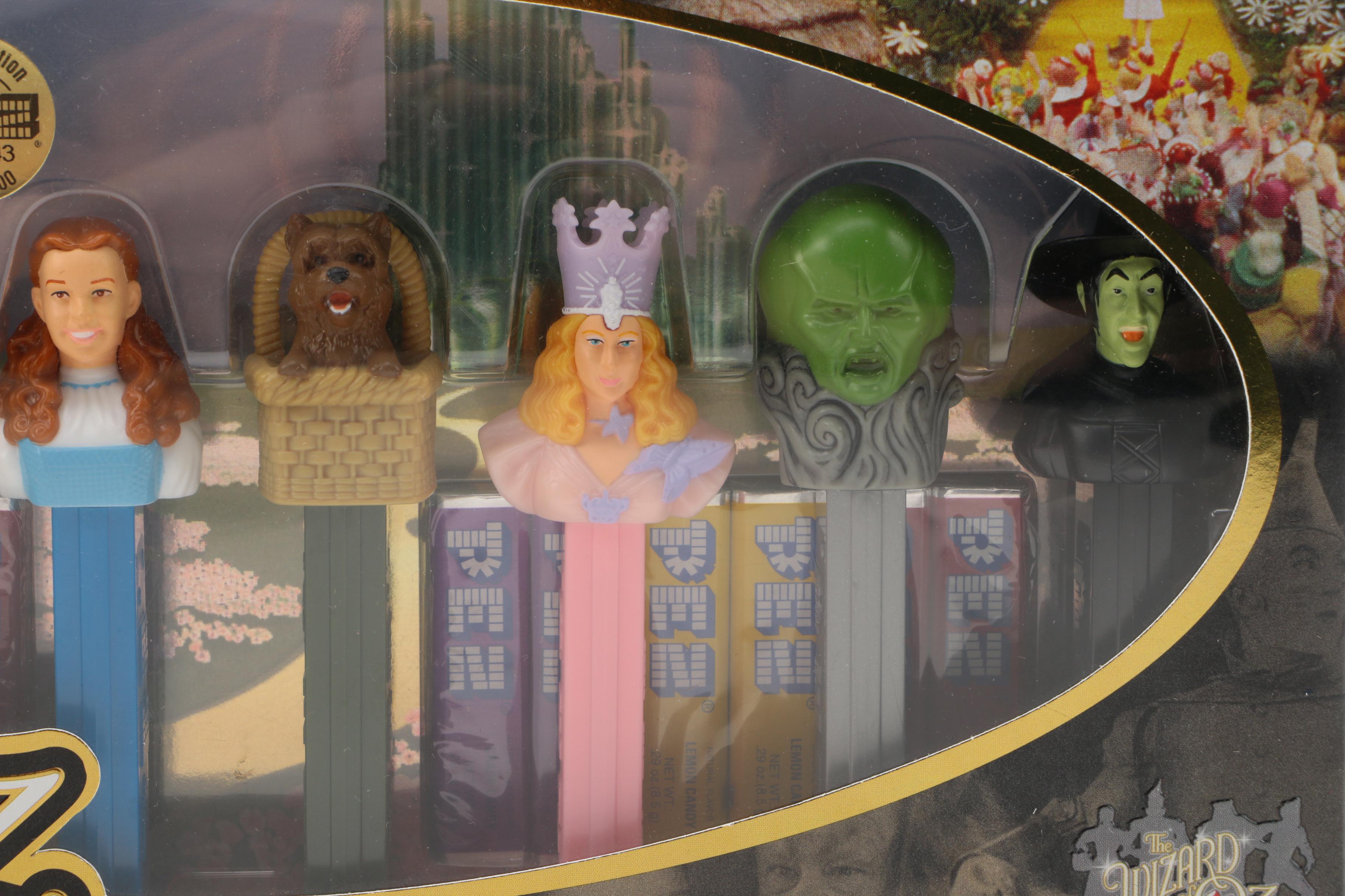 Collectible Wizard of Oz Pez Set
