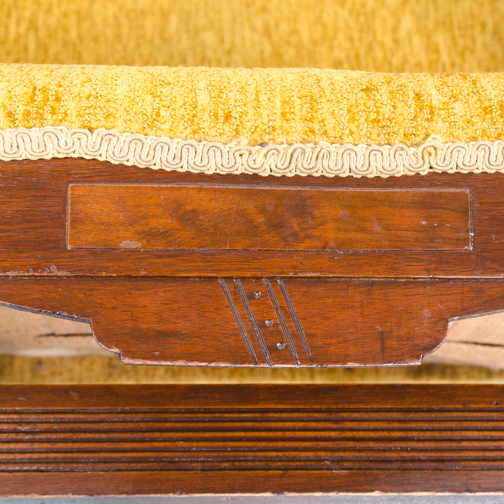 Antique Walnut Eastlake Platform Rocker