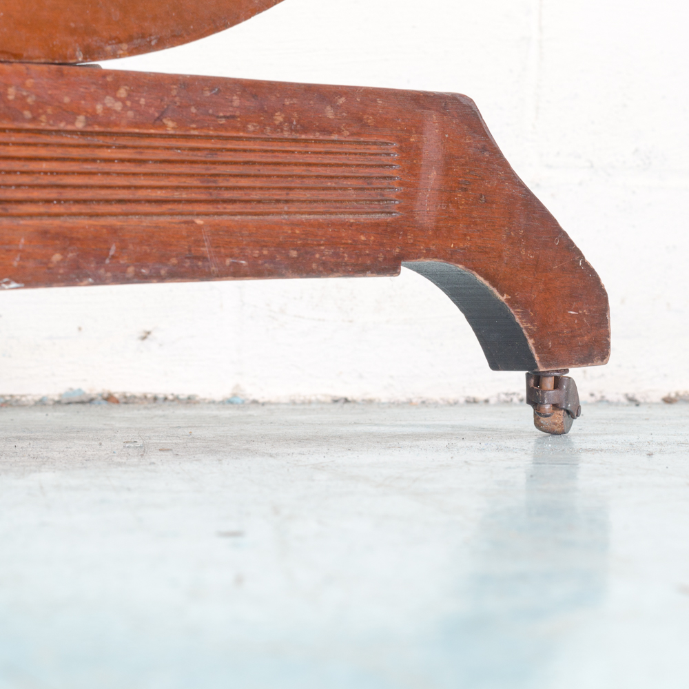 Antique Walnut Eastlake Platform Rocker