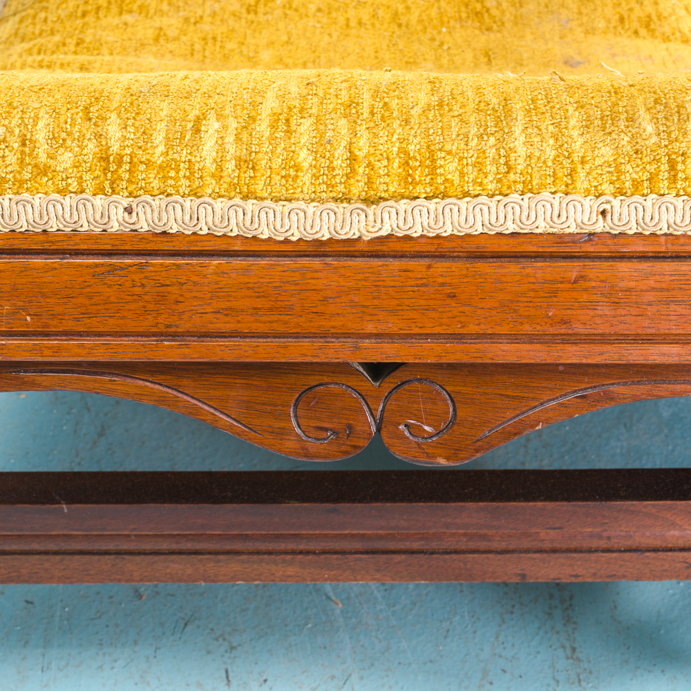 Antique Walnut Eastlake Platform Rocker